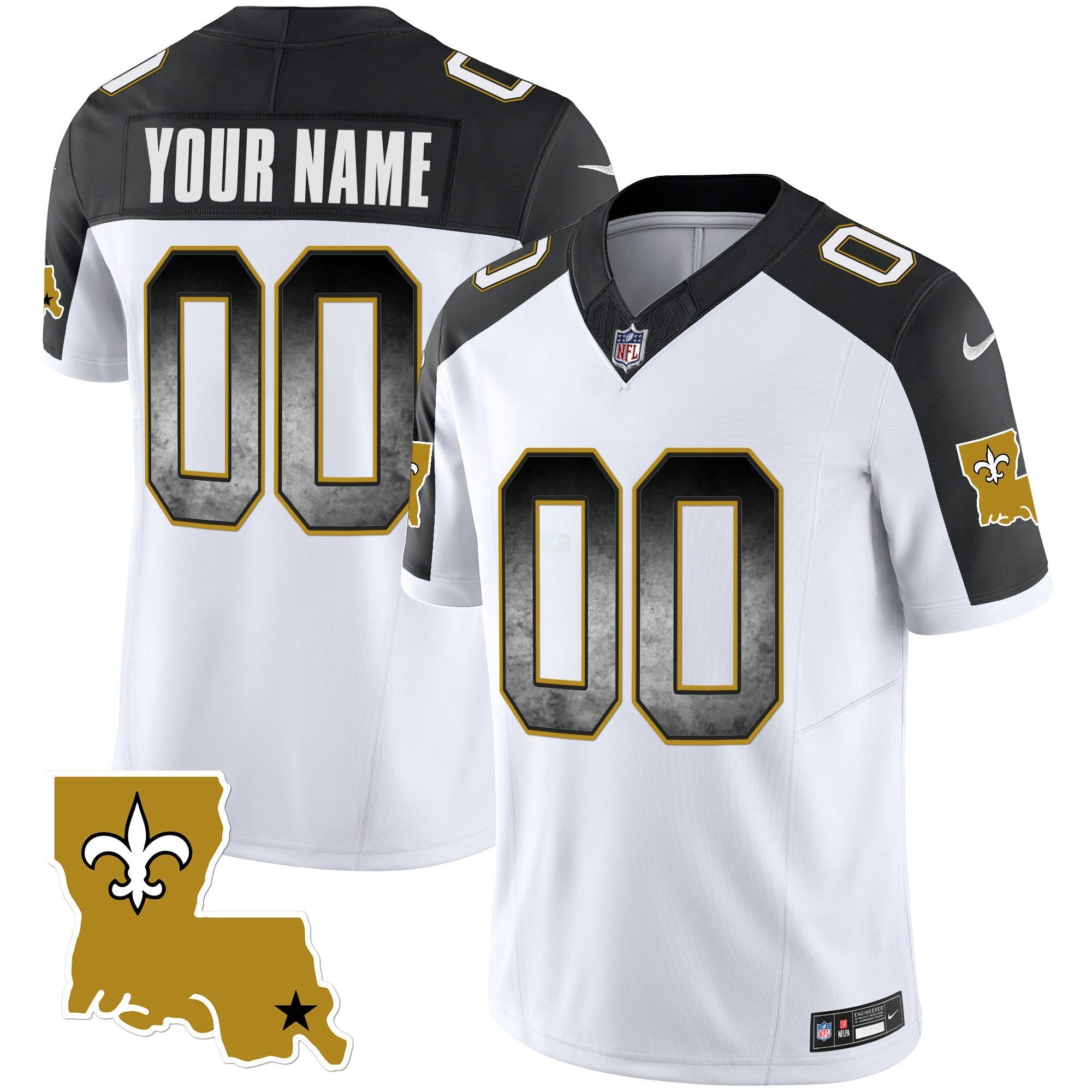 Camisa NFL 1987 Legacy Arch Smoke Jersey