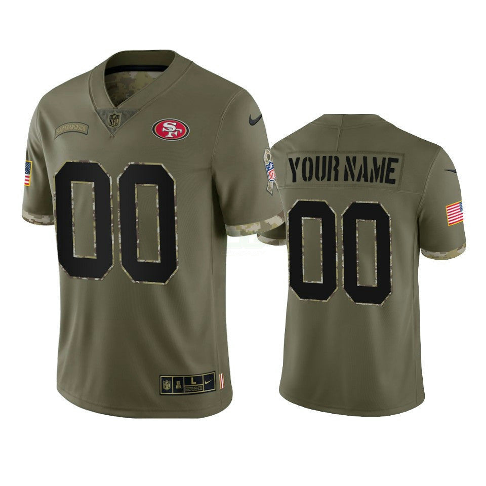 Camisa NFL 2022 Salute To Service Jersey - Olive