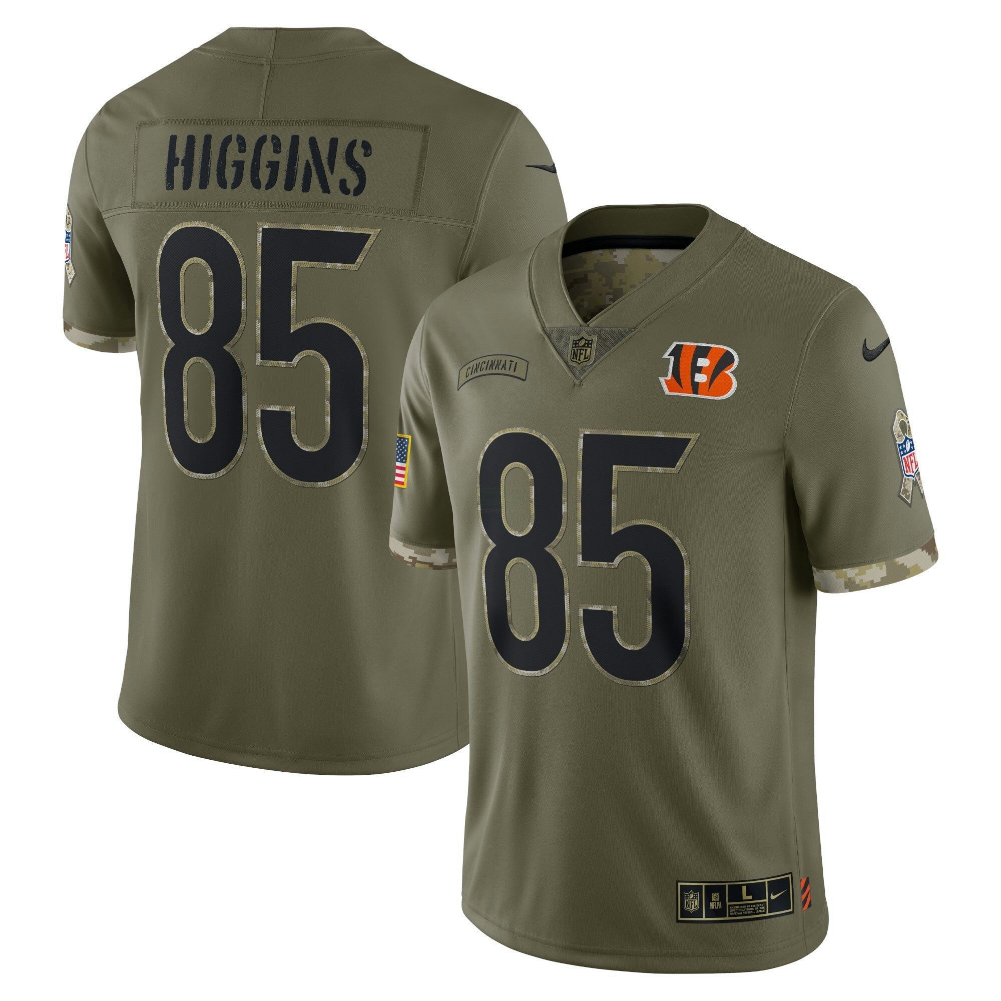 Camisa NFL 2022 Salute To Service Limited Jersey – Olive