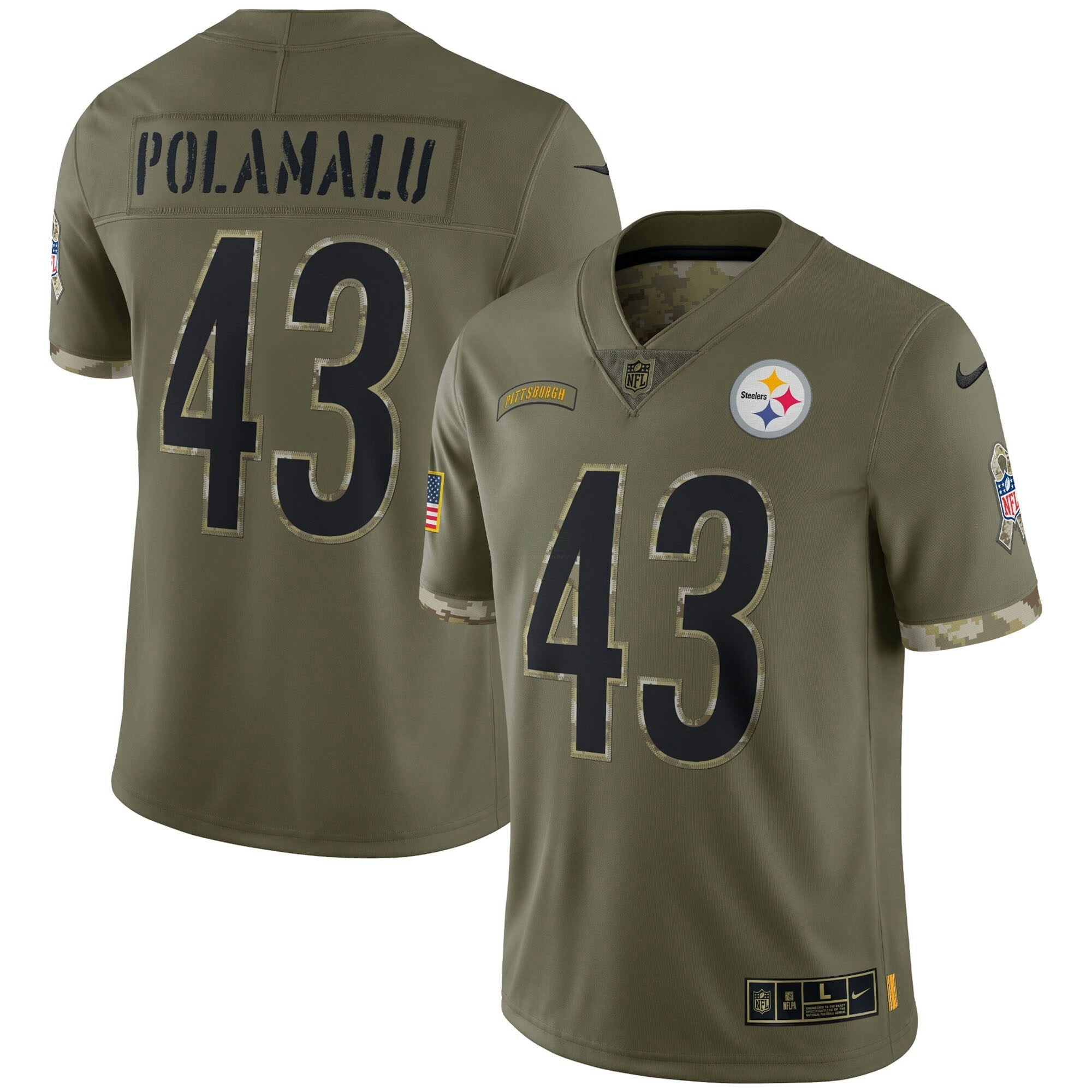 Camisa NFL 2022 Salute To Service Limited – Olive