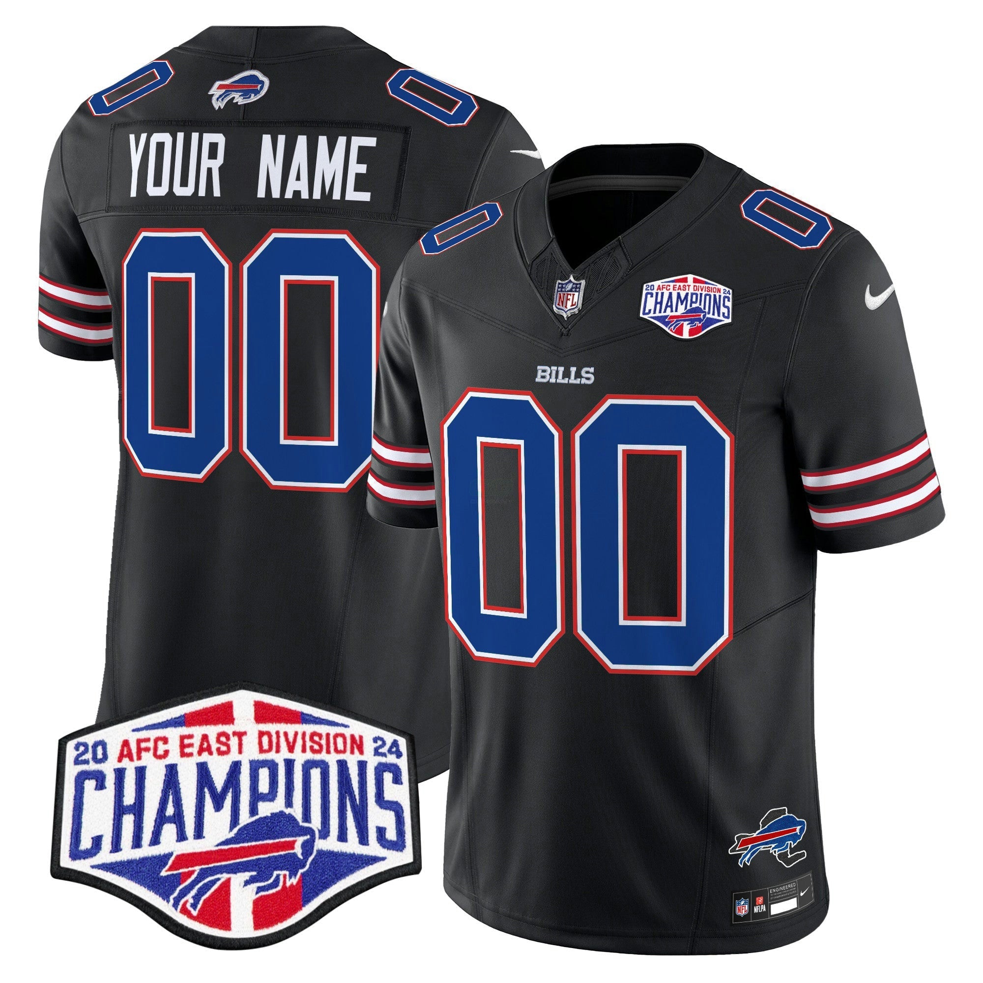 Camisa NFL 2024 AFC East Division Champions Vapor Limited Jersey