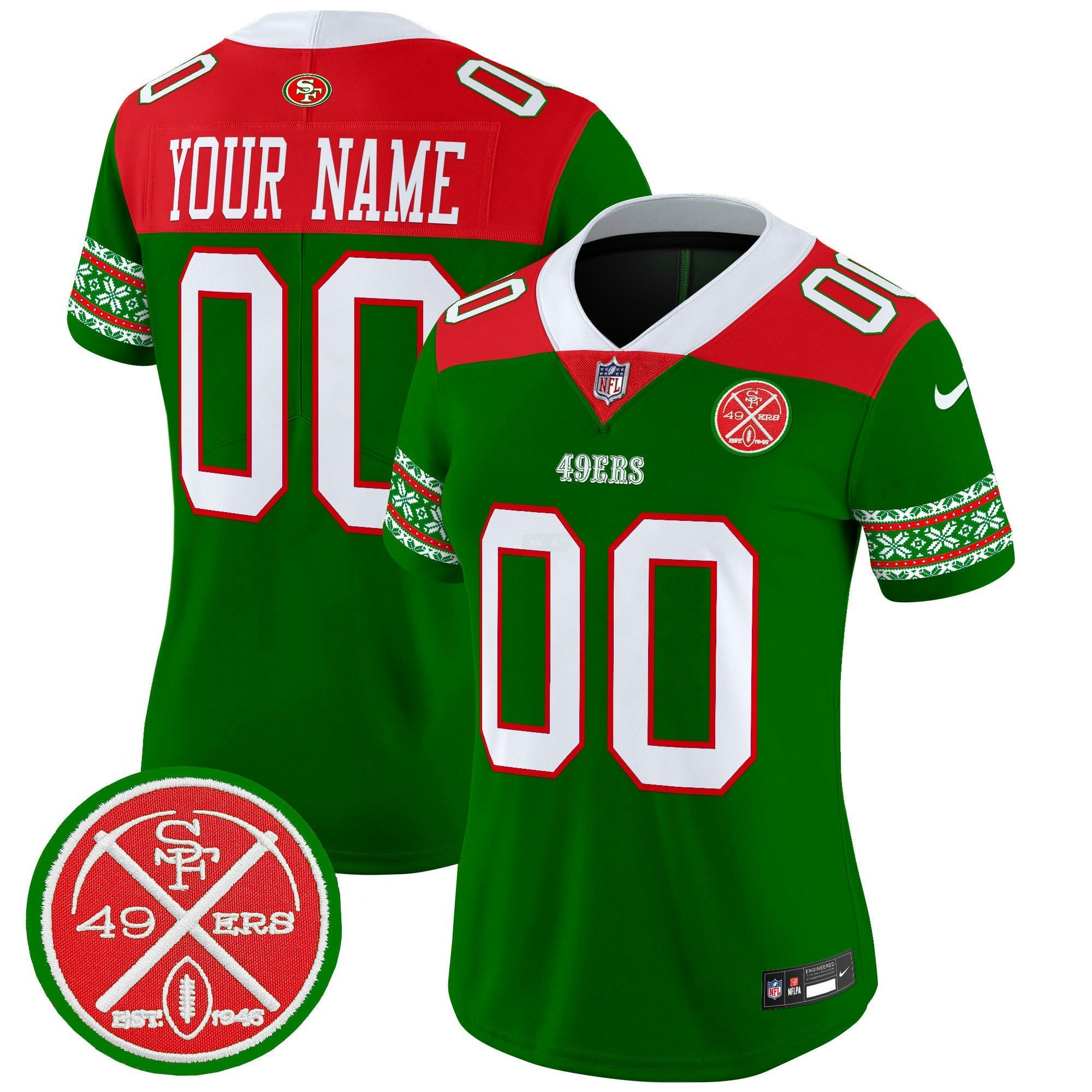 Camisa NFL 2024 Christmas Vapor Limited Jersey