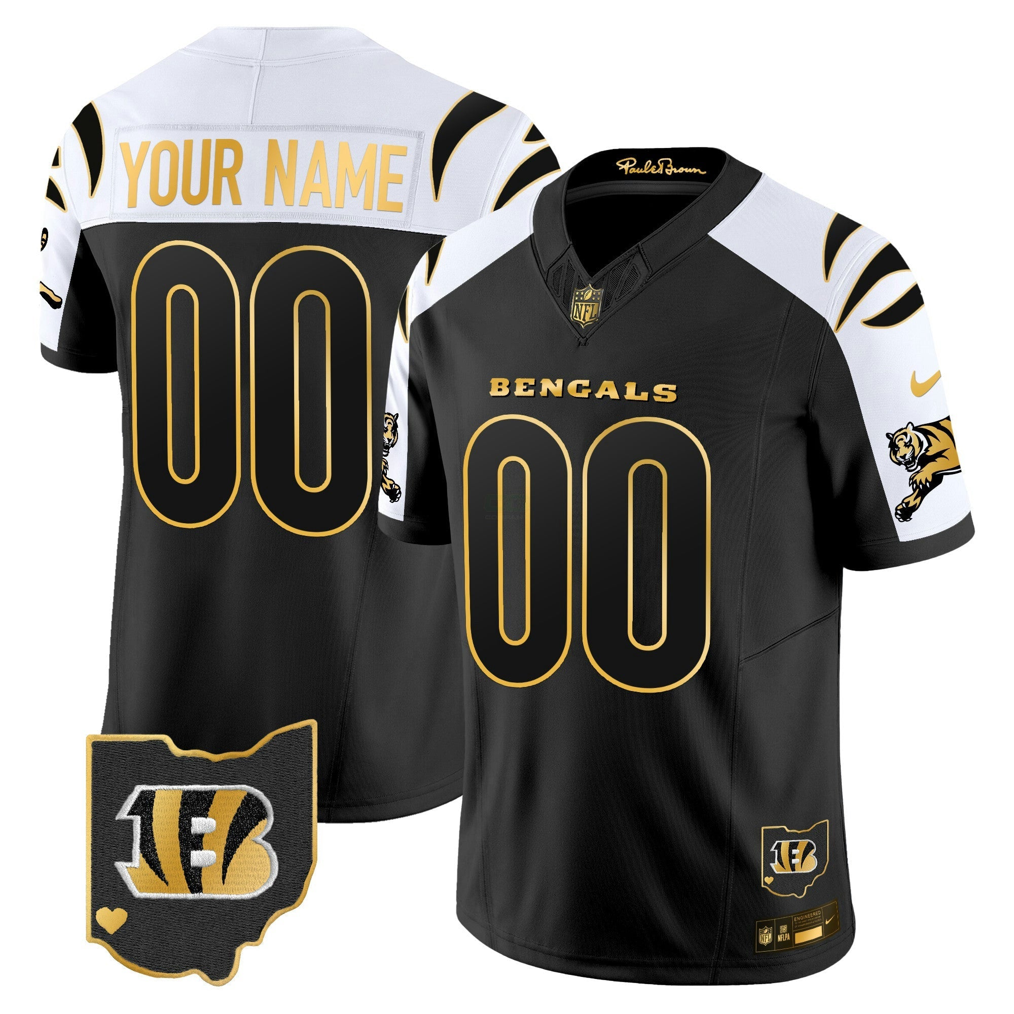 Camisa NFL 2024 Dourada Vapor Limited Jersey