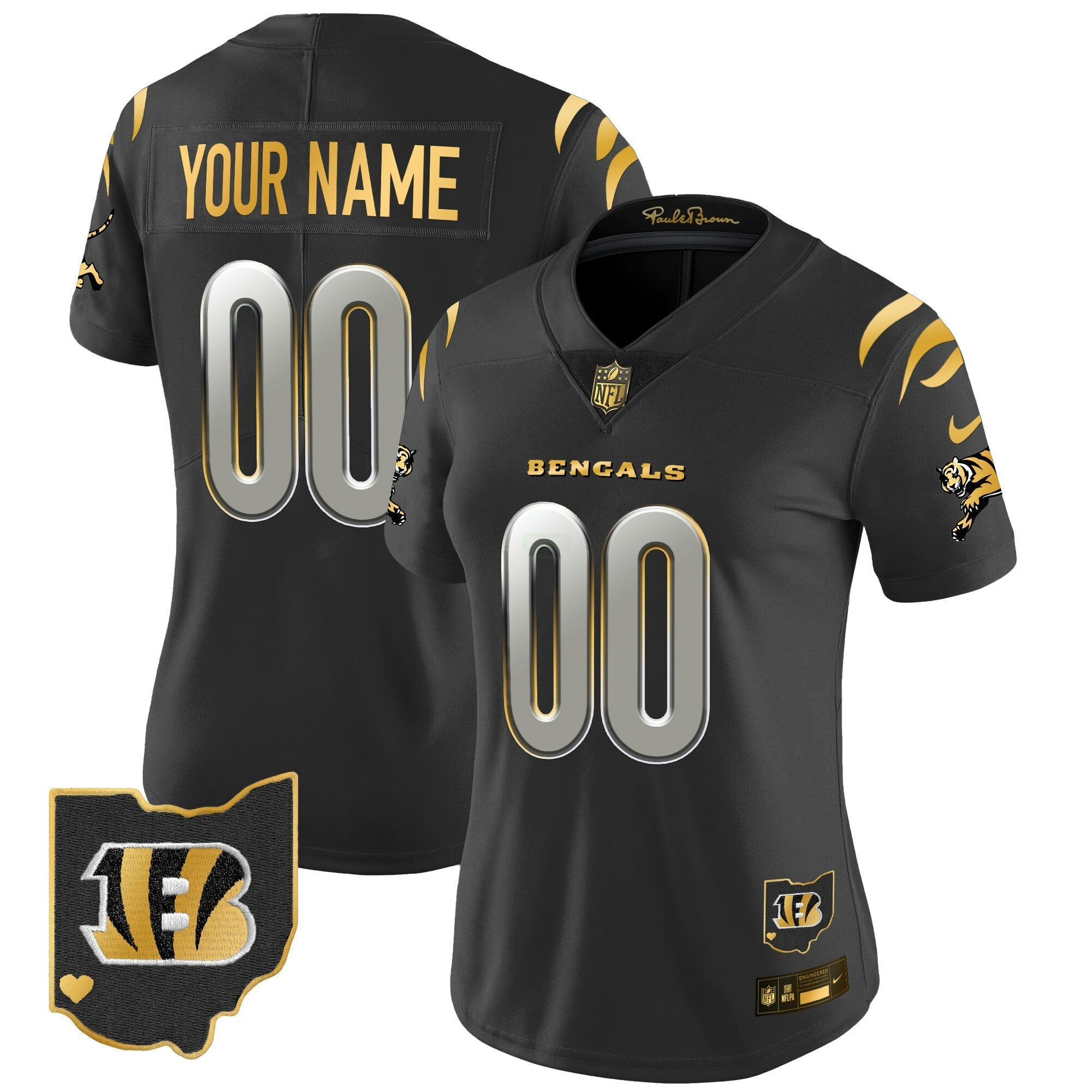Camisa NFL 2024 Dourada Vapor Limited Jersey