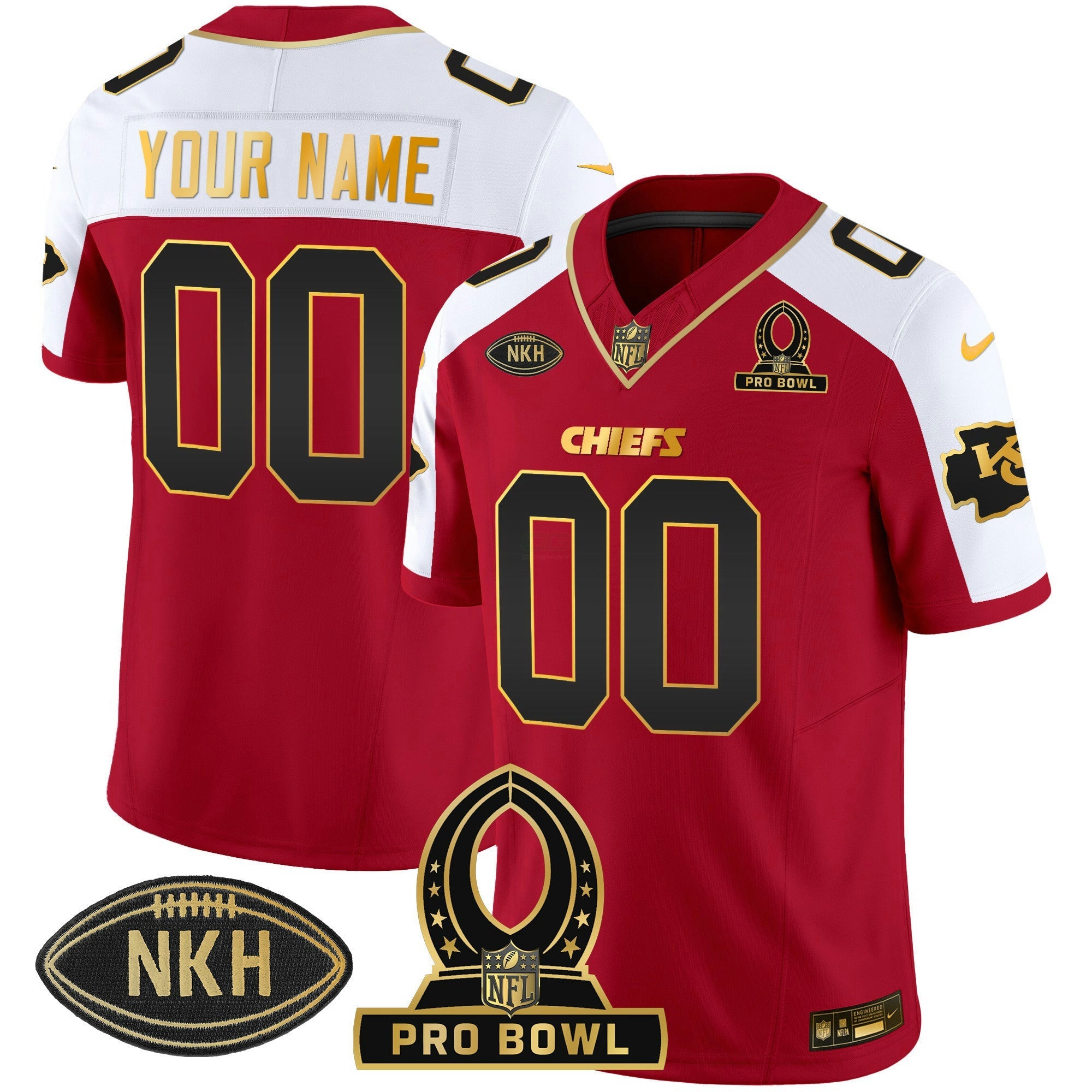Camisa NFL 2024 Pro Bowl Patch Vapor Jersey