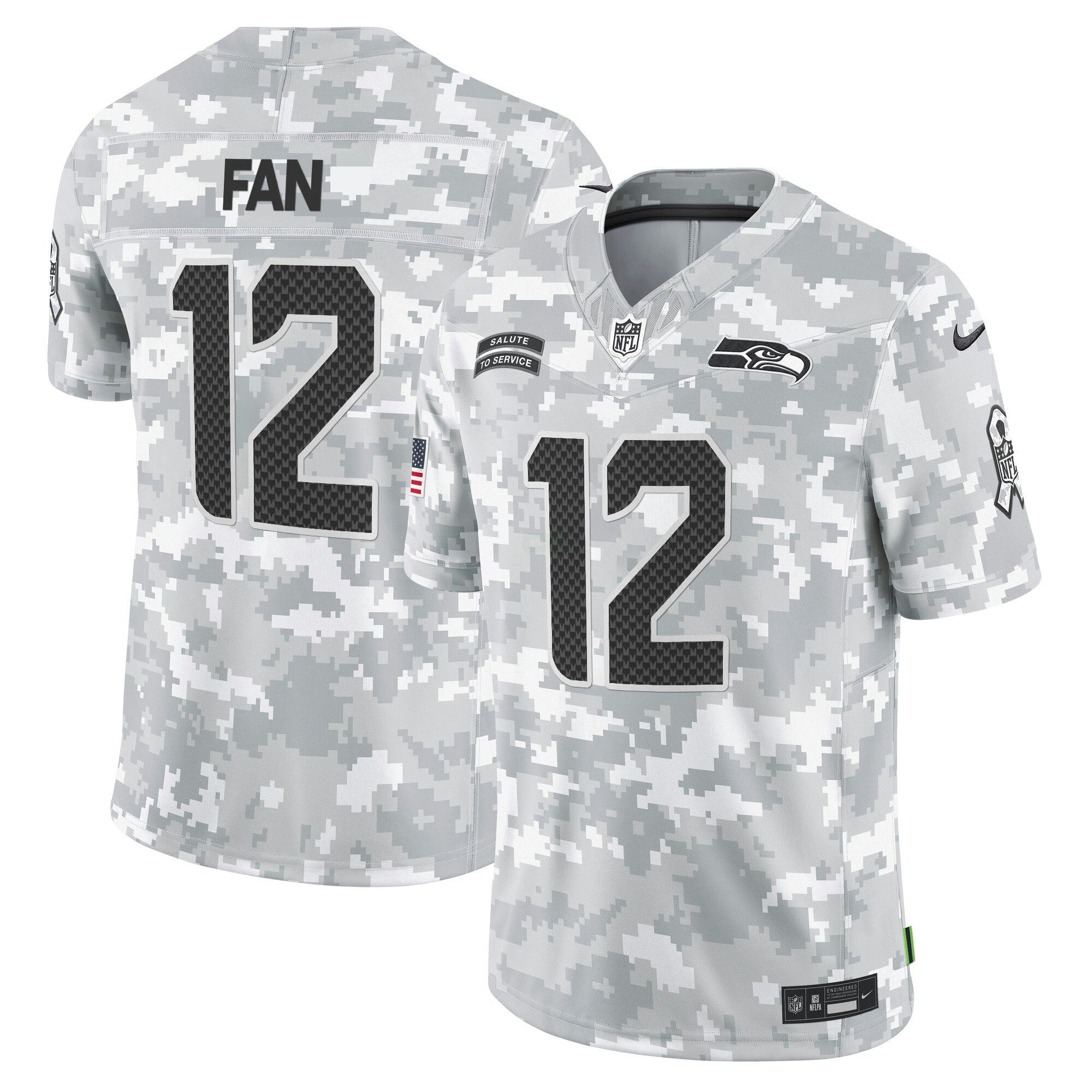 Camisa NFL 2024 Salute to Service Vapor Limited Jersey – Arctic Camo