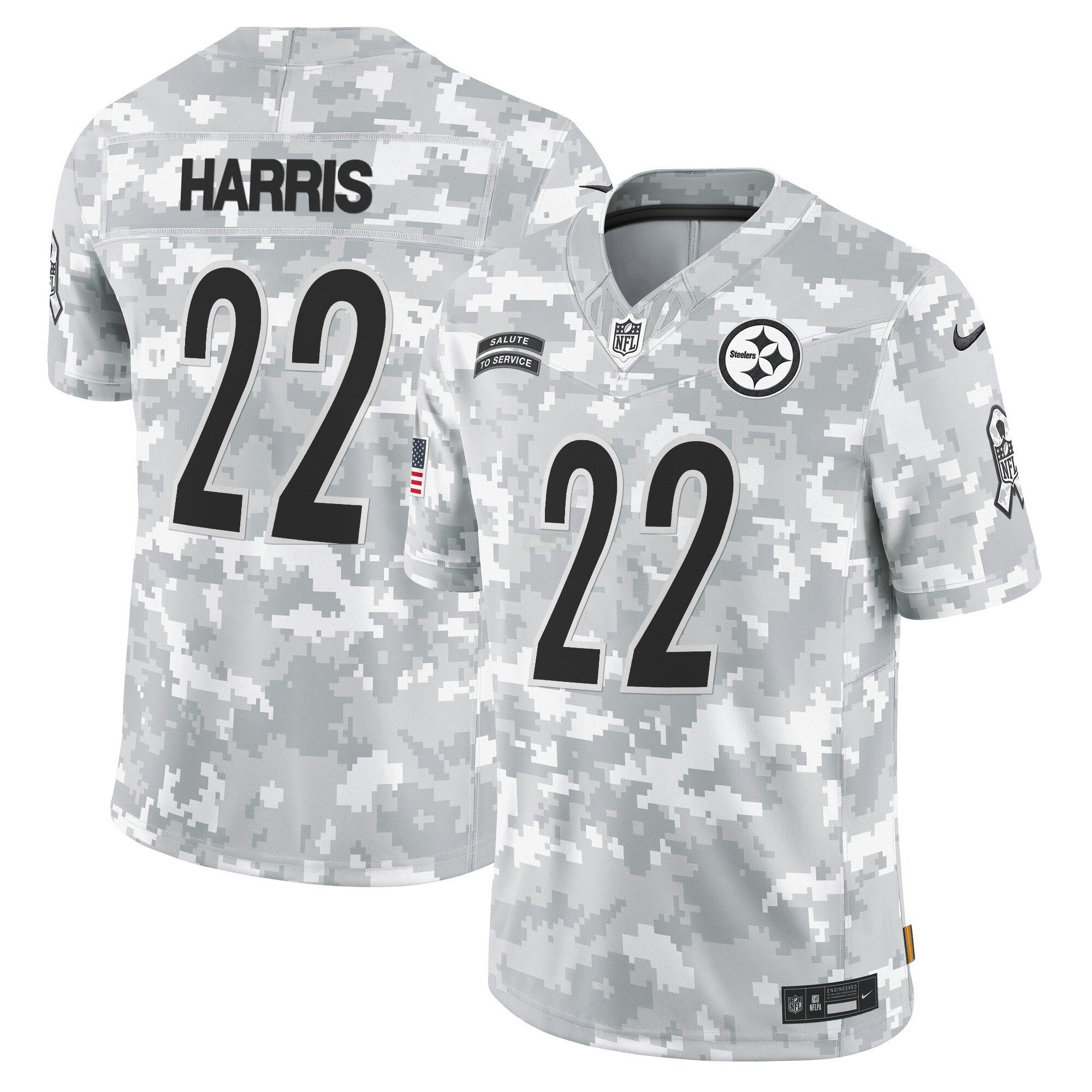 Camisa NFL 2024 Salute to Service Vapor Limited Jersey – Arctic Camo