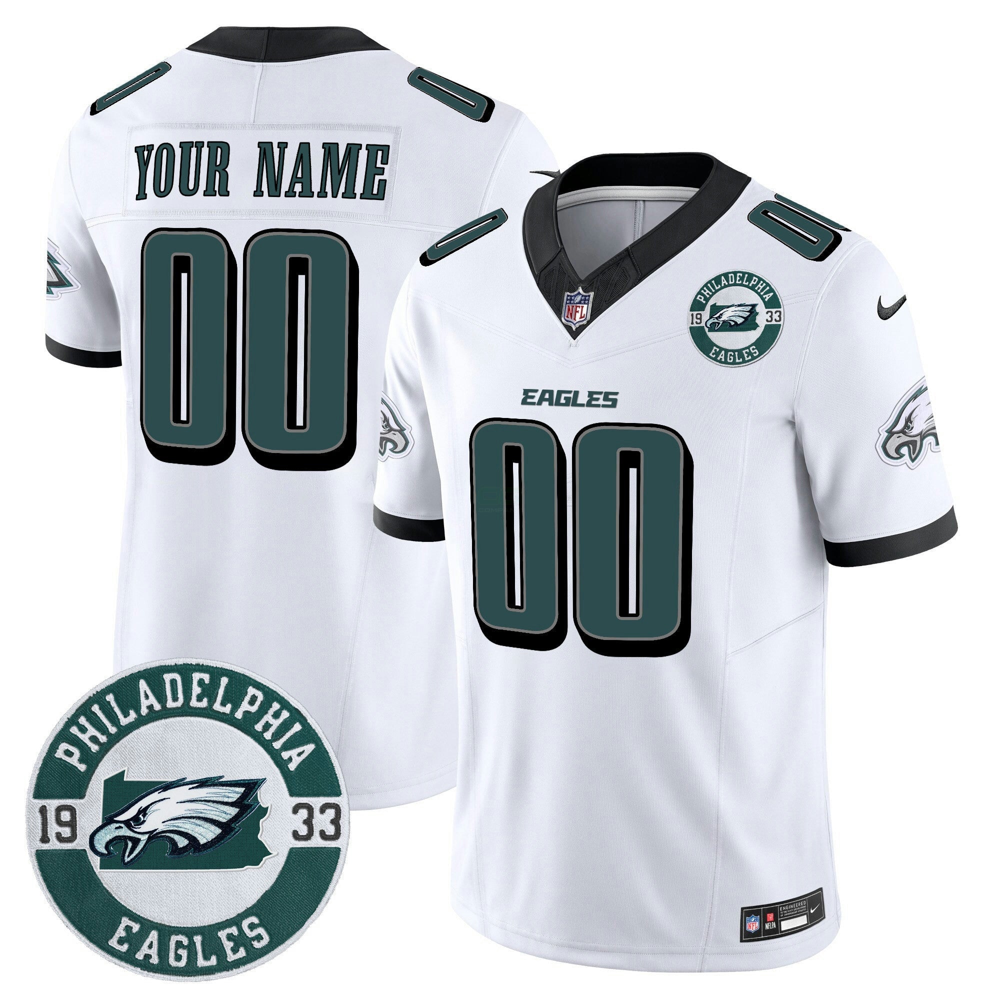 Camisa NFL 2024 Vapor Limited Jersey – Est. 1933 Patch