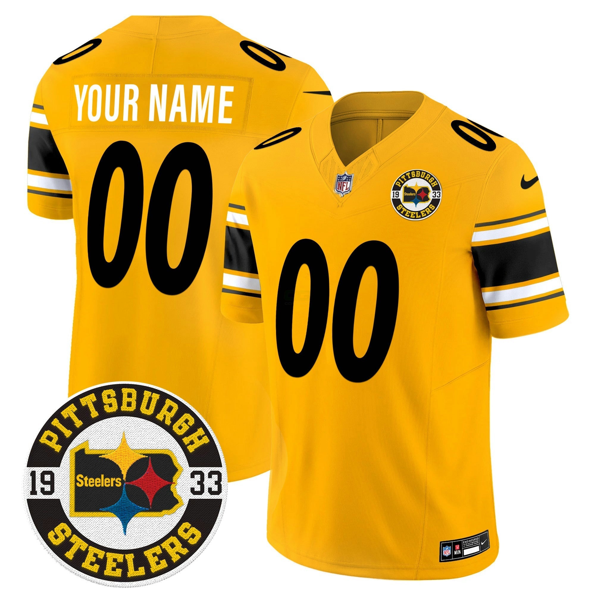 Camisa NFL 2024 Vapor Limited Jersey – Est 1933 Patch