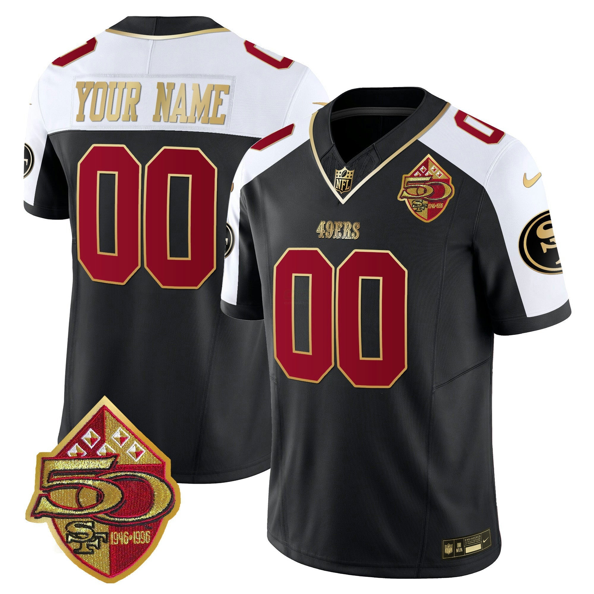Camisa NFL 50th Anniversary Patch Vapor Limited Jersey