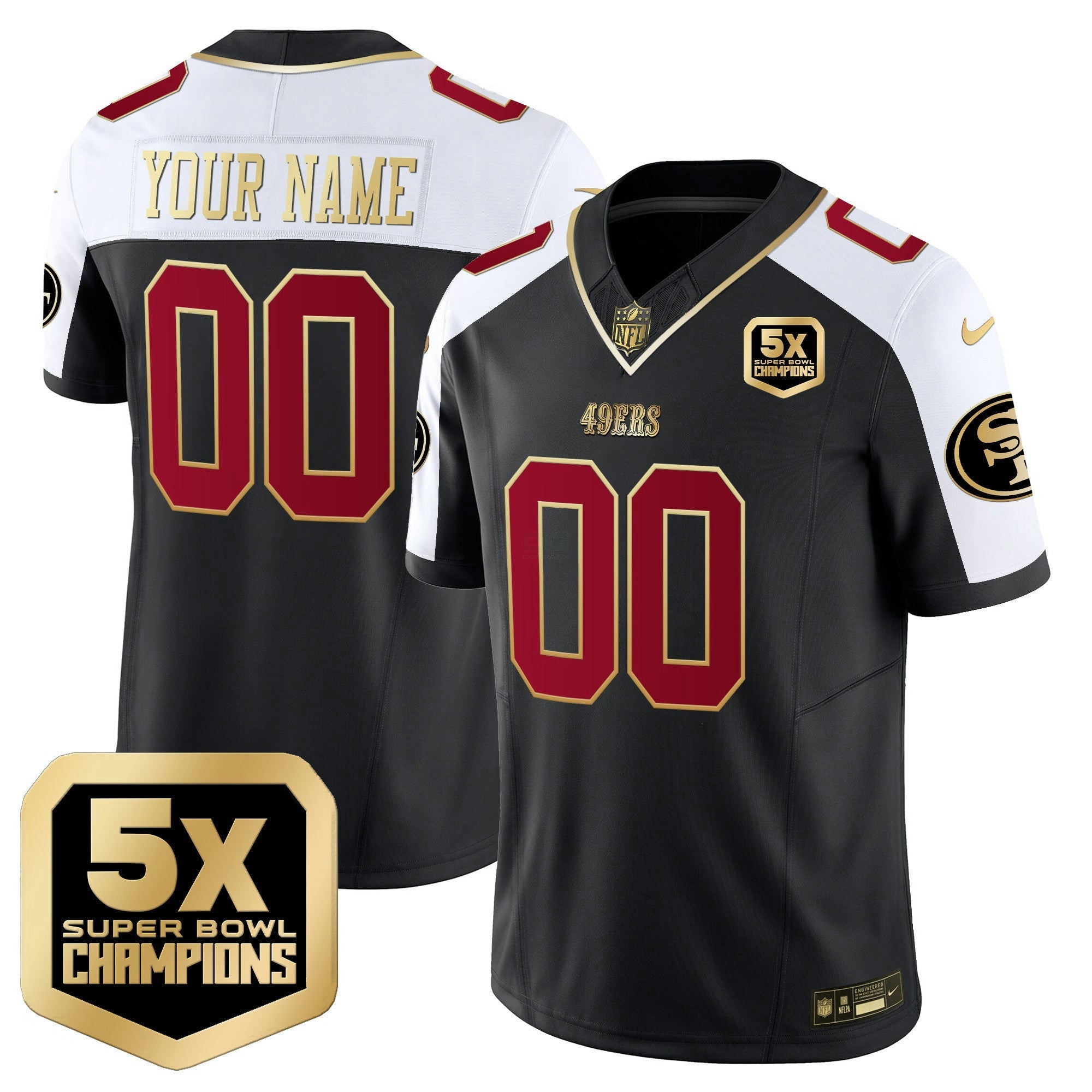 Camisa NFL 5x Super Bowl Champions Vapor Limited Jersey