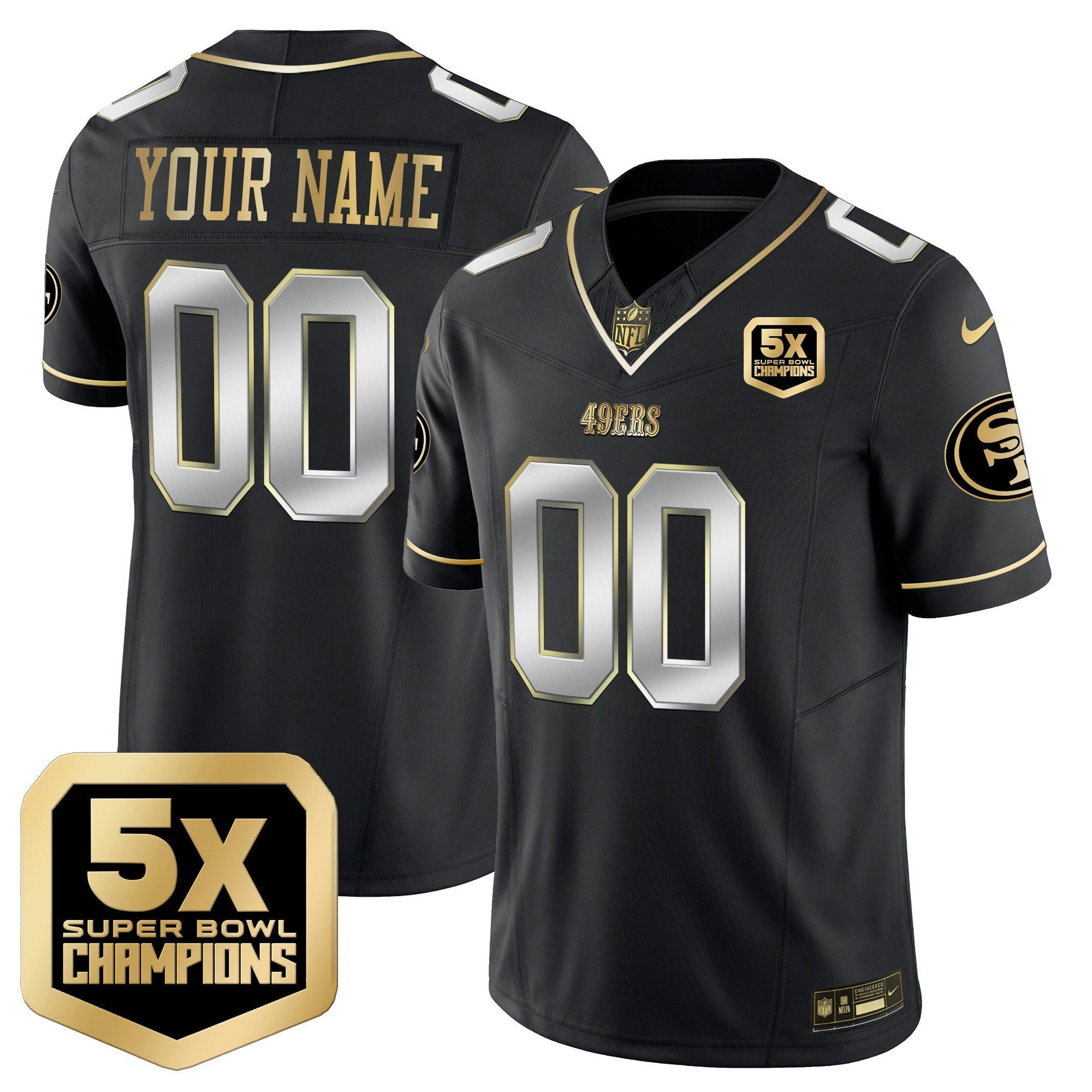 Camisa NFL 5x Super Bowl Champions Vapor Limited Jersey
