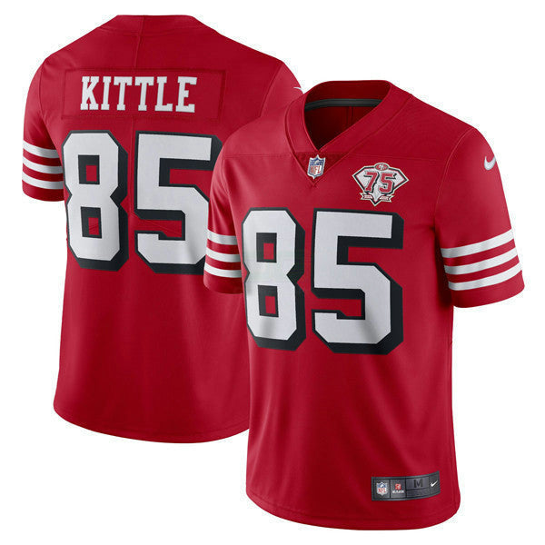 Camisa NFL 75th Anniversary Throwback Escarlate