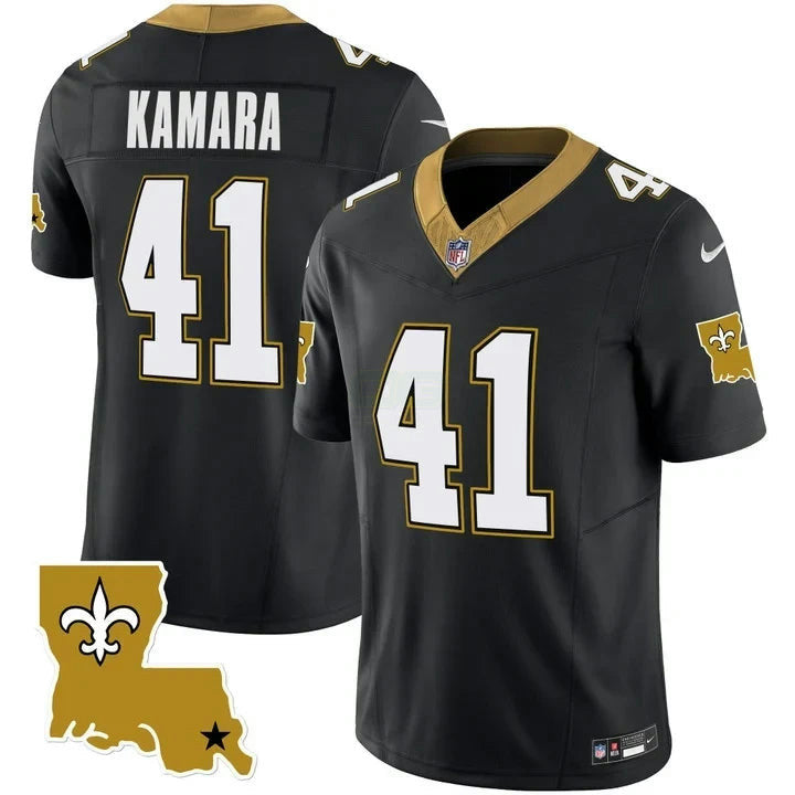 Camisa NFL Alvin Kamara New Orleans Legacy Jersey