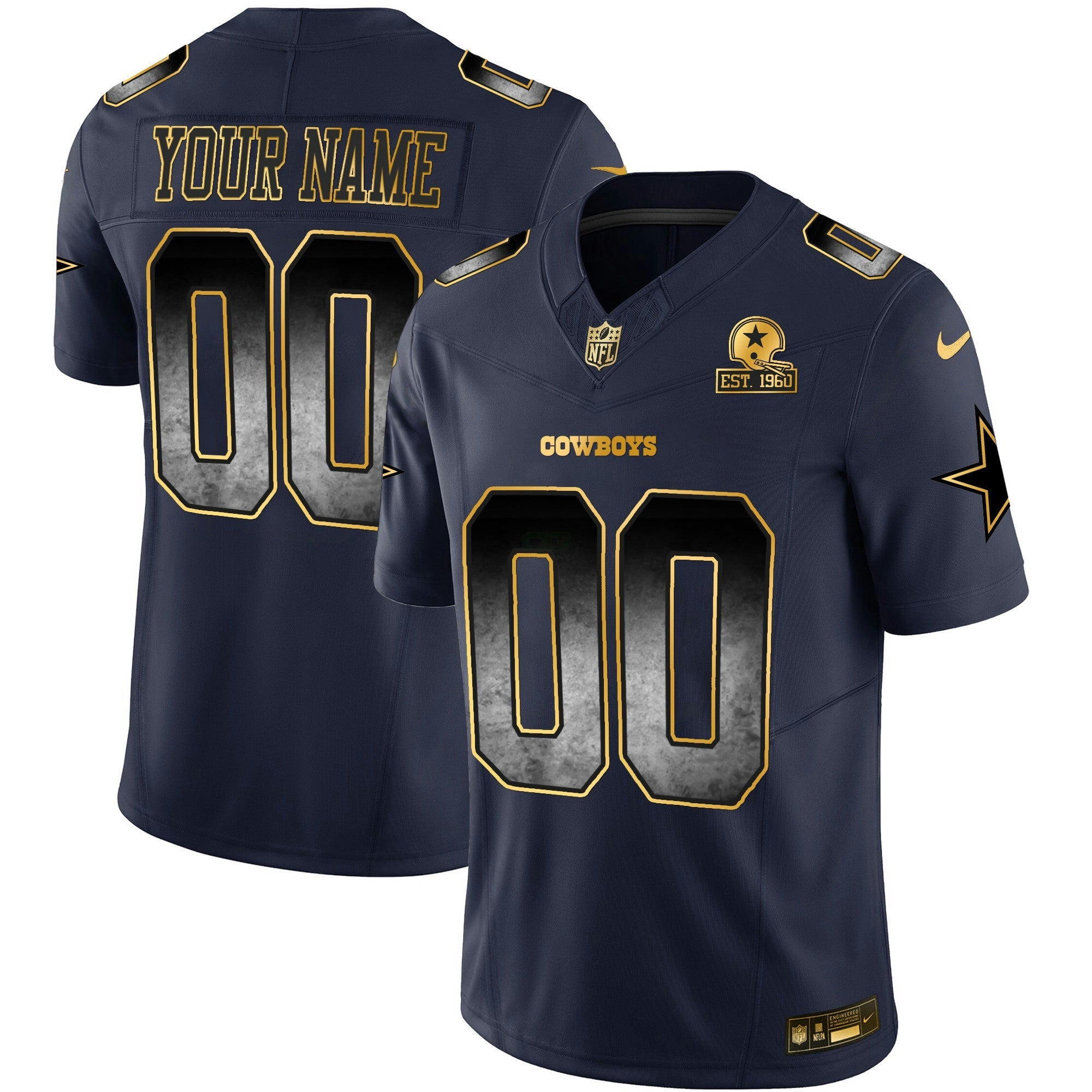 Camisa NFL Arch Smoke Vapor Jersey