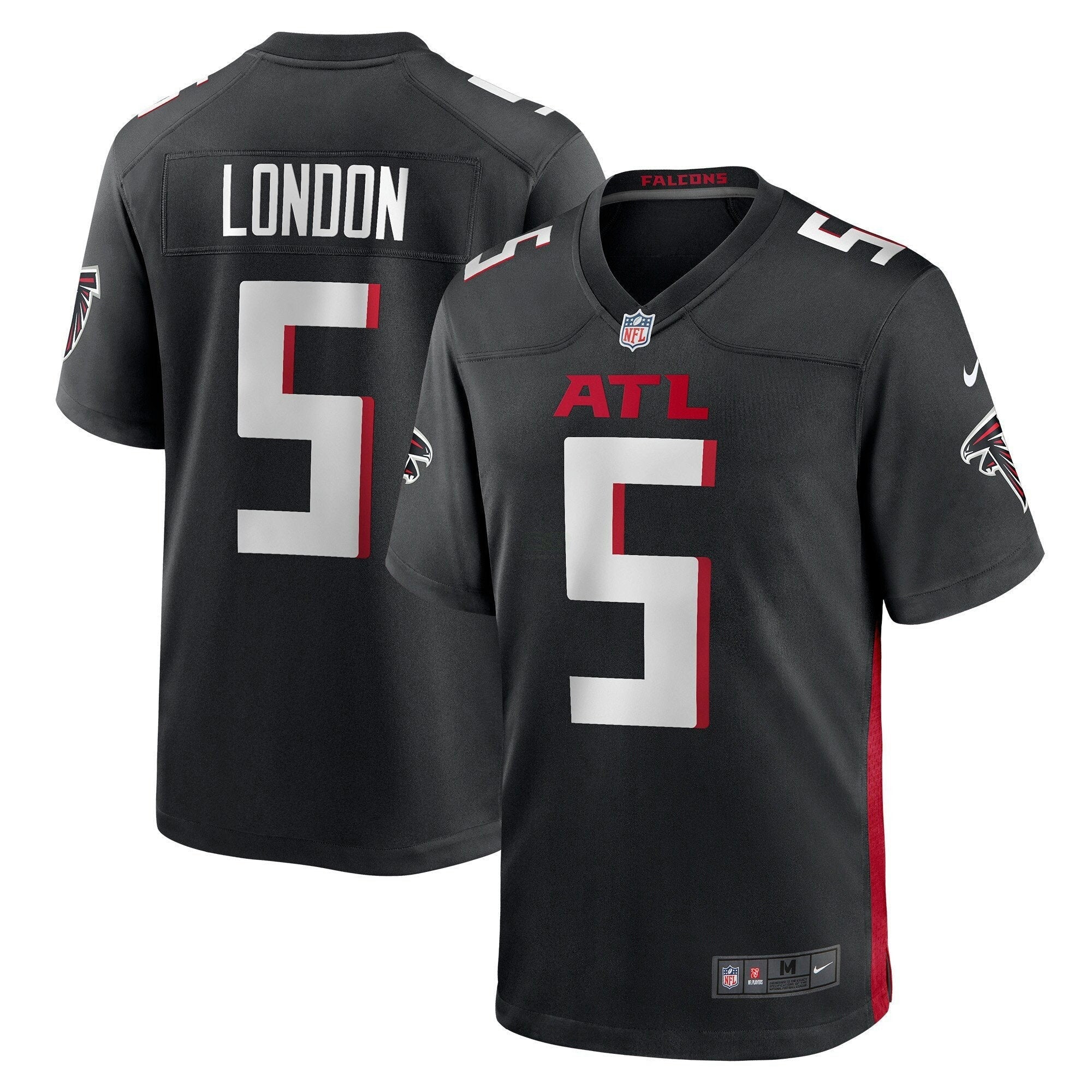 Camisa NFL Atlanta Black Game Jersey