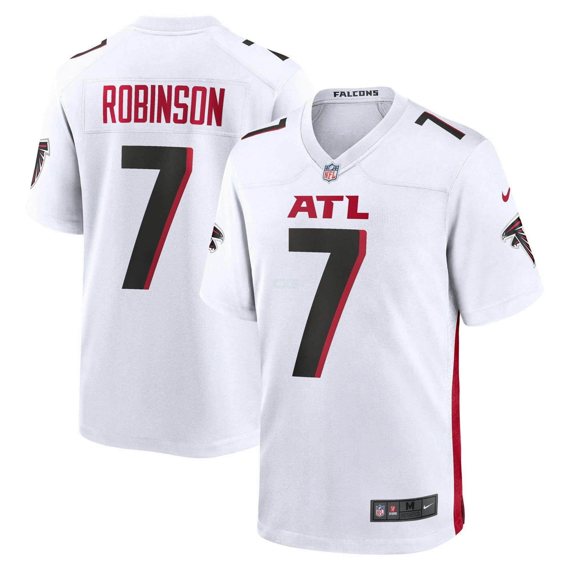 Camisa NFL Atlanta White Game Jersey