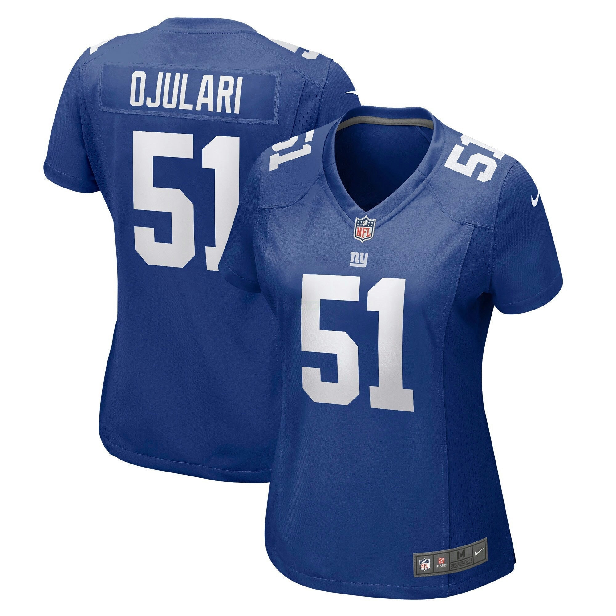 Camisa NFL Azeez Ojulari New York Royal Jersey