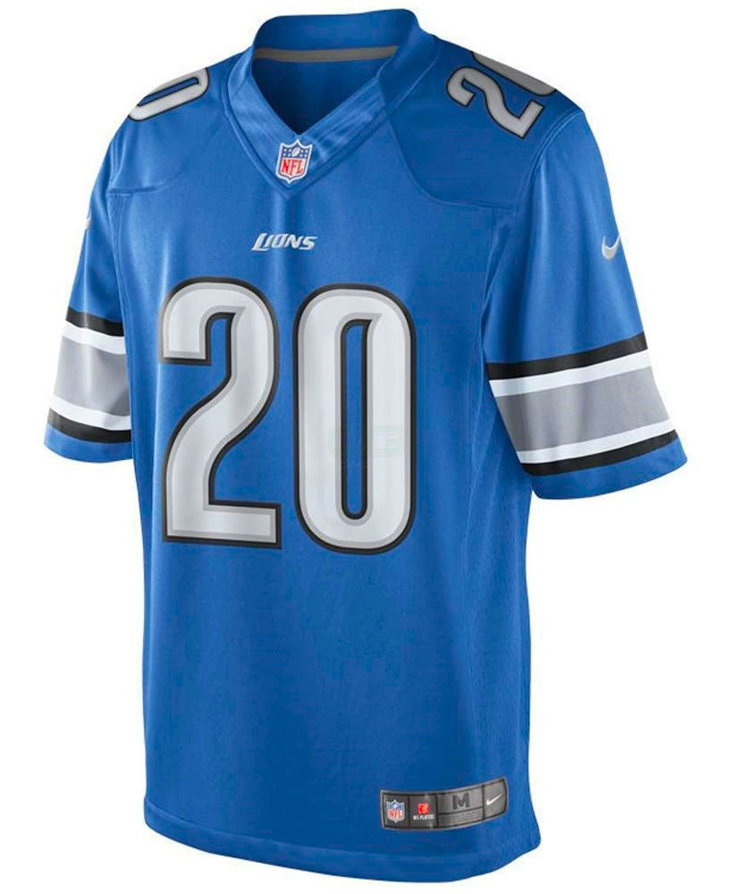 Camisa NFL Barry Sanders Detroit Home Azul Jersey - Barry Sanders