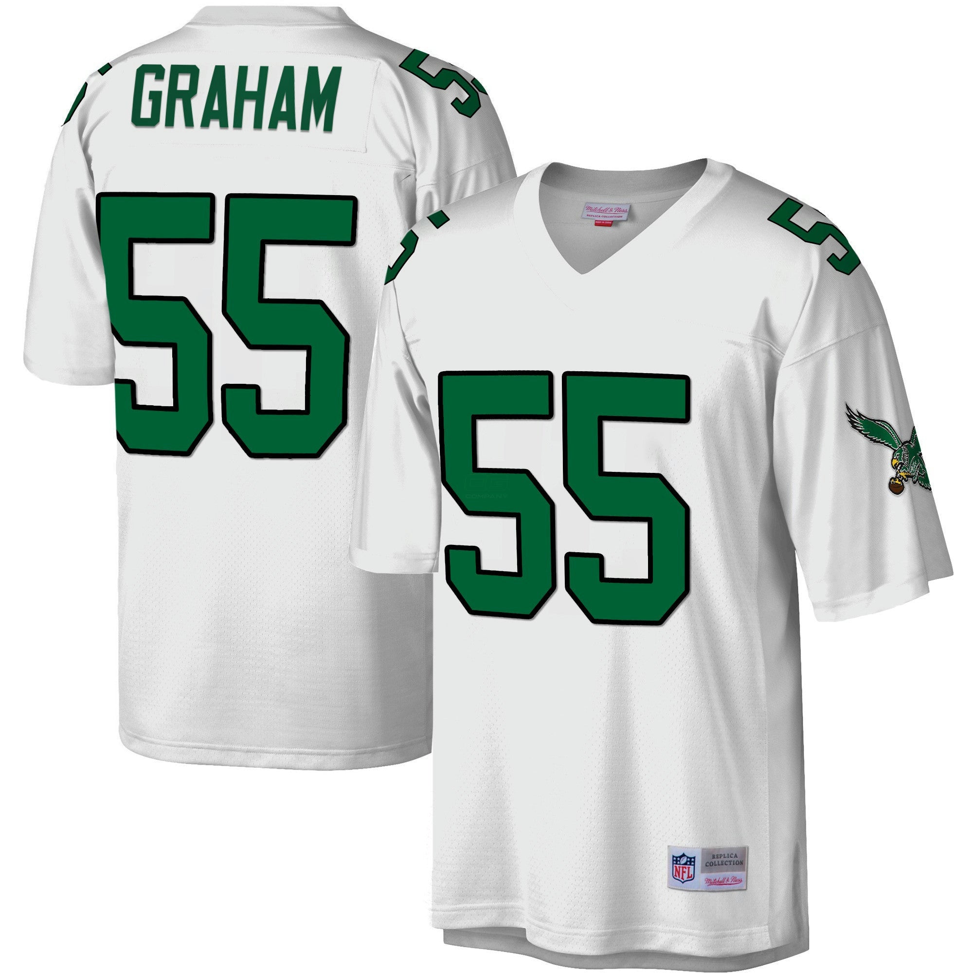 Camisa NFL Big & Tall 1990 Legacy Branca Jersey