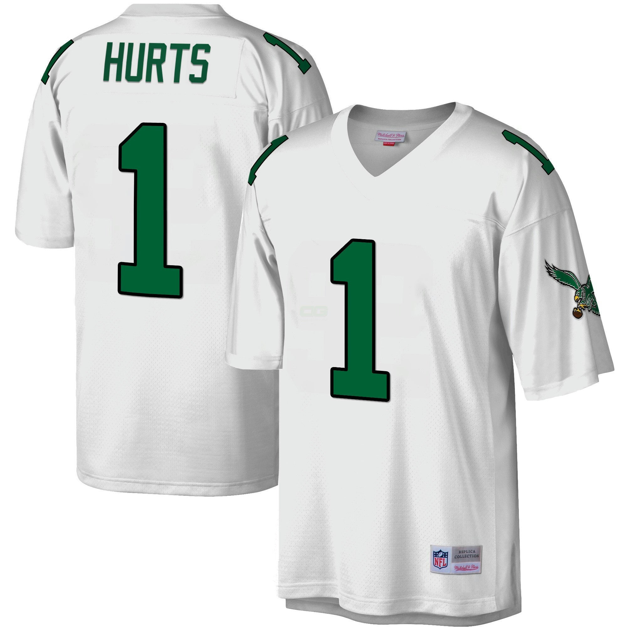 Camisa NFL Big & Tall 1990 Legacy Branca Jersey