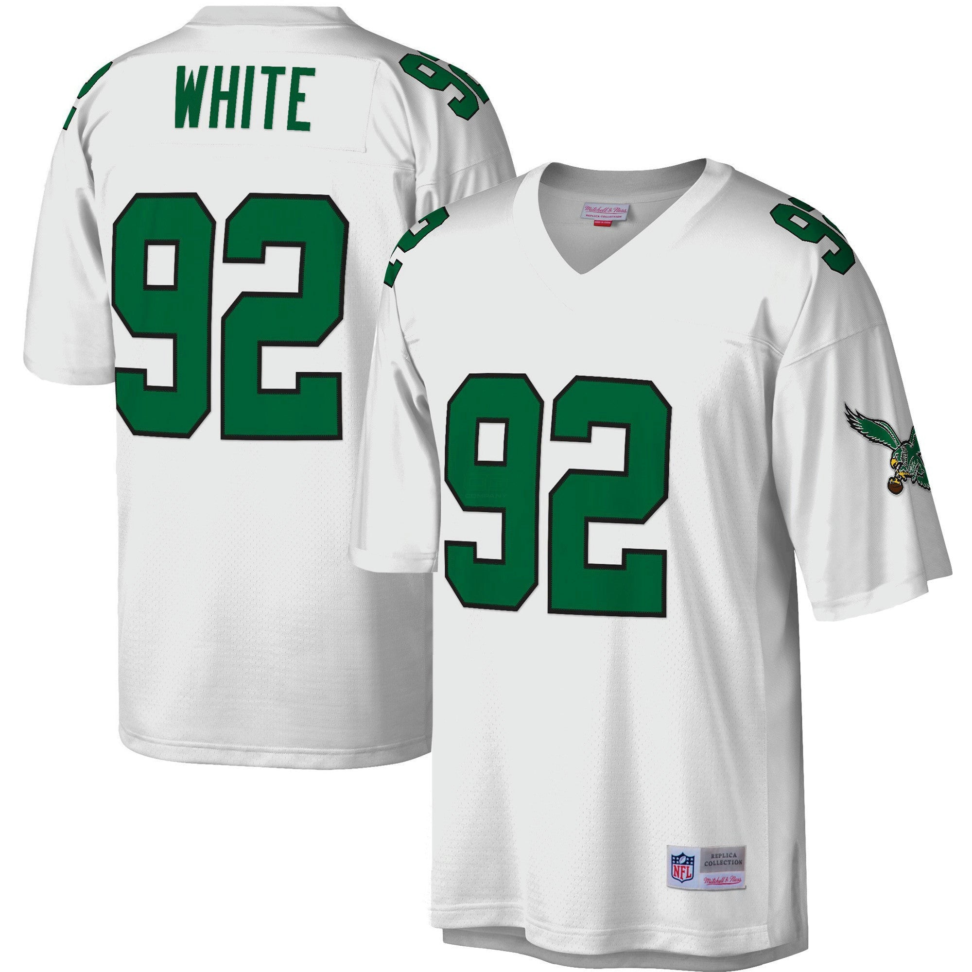 Camisa NFL Big & Tall 1990 Legacy Branca Jersey