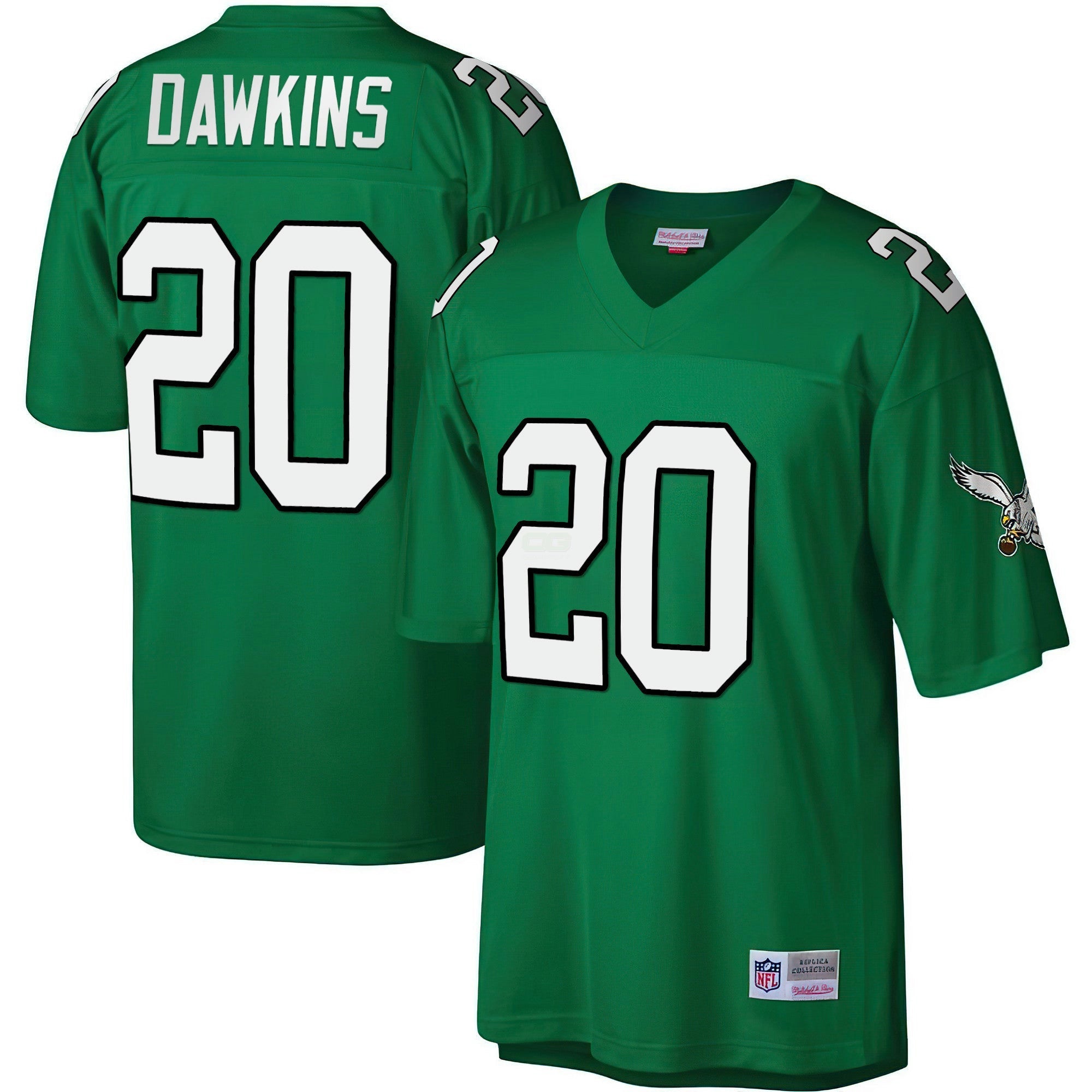 Camisa NFL Big & Tall 1990 Retired Kelly Green Jersey