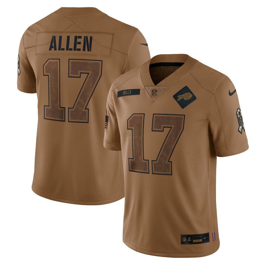 Camisa NFL Buffalo 2023 Salute To Service Limited Jersey – Marrom