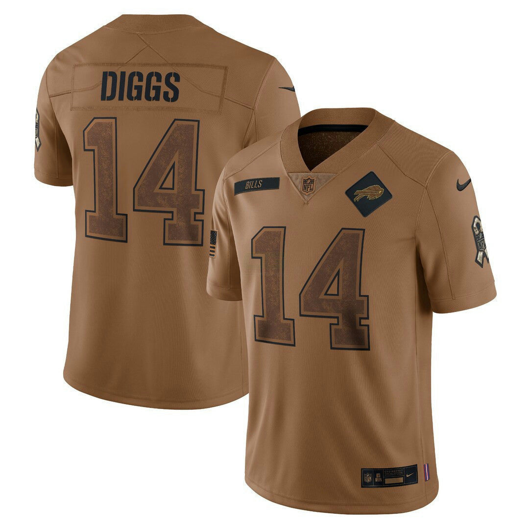 Camisa NFL Buffalo 2023 Salute To Service Limited Jersey – Marrom