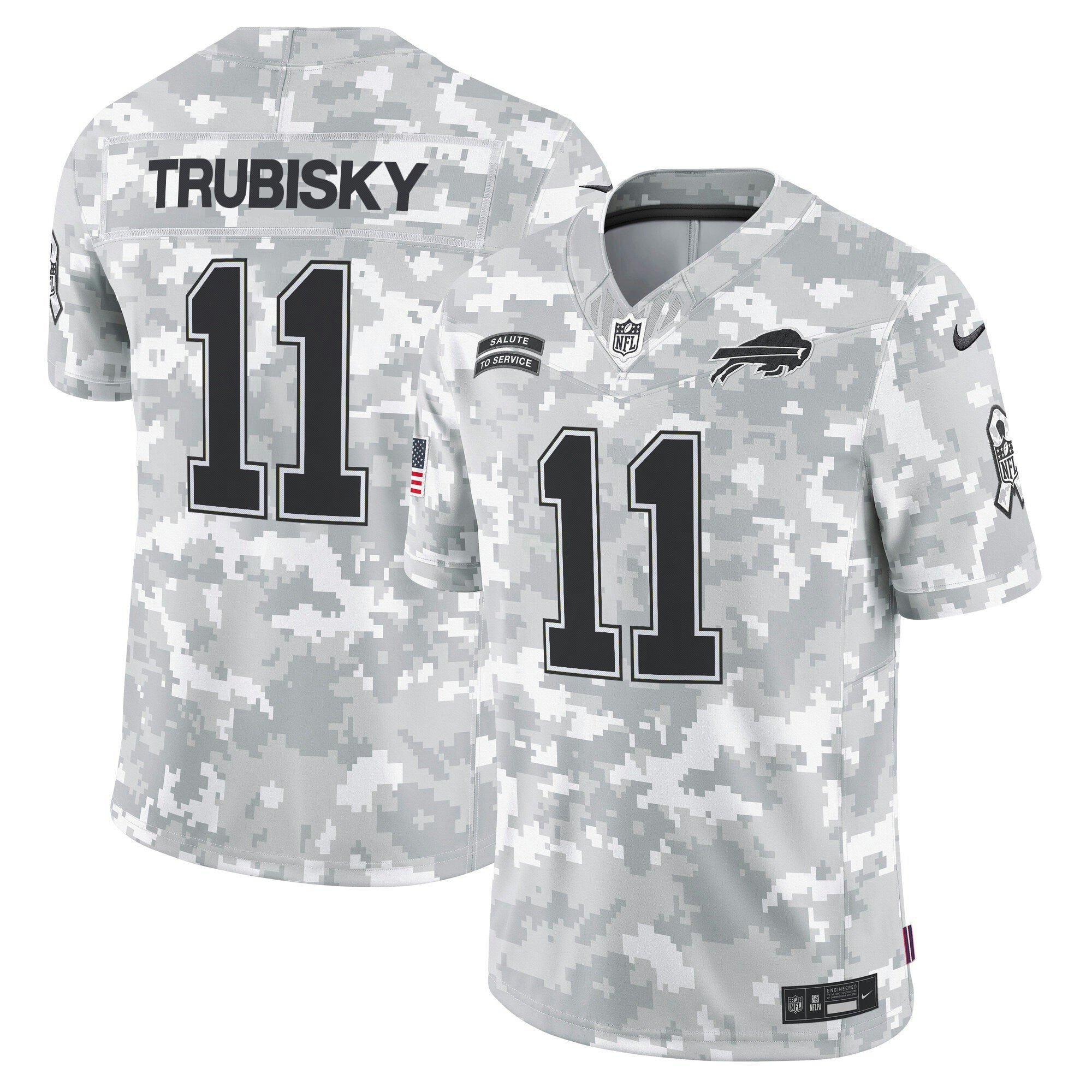 Camisa NFL Buffalo 2024 Salute to Service Vapor Limited Jersey – Arctic Camo