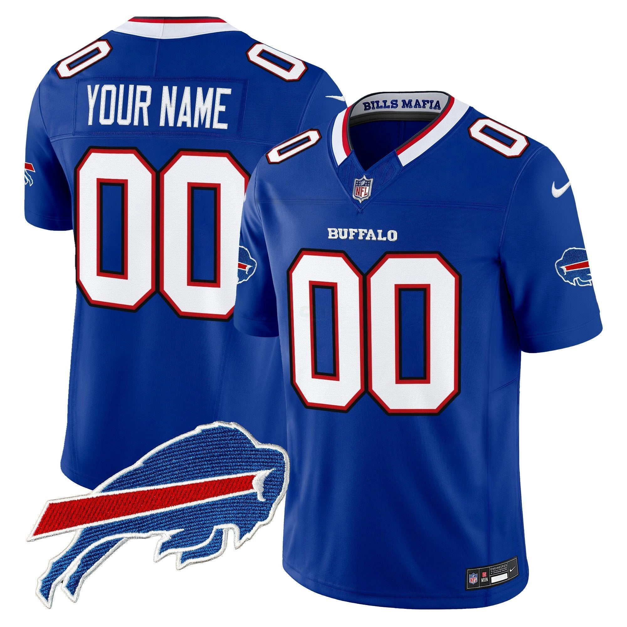 Camisa NFL Buffalo 2025 “Rivalries” Vapor Limited Jersey