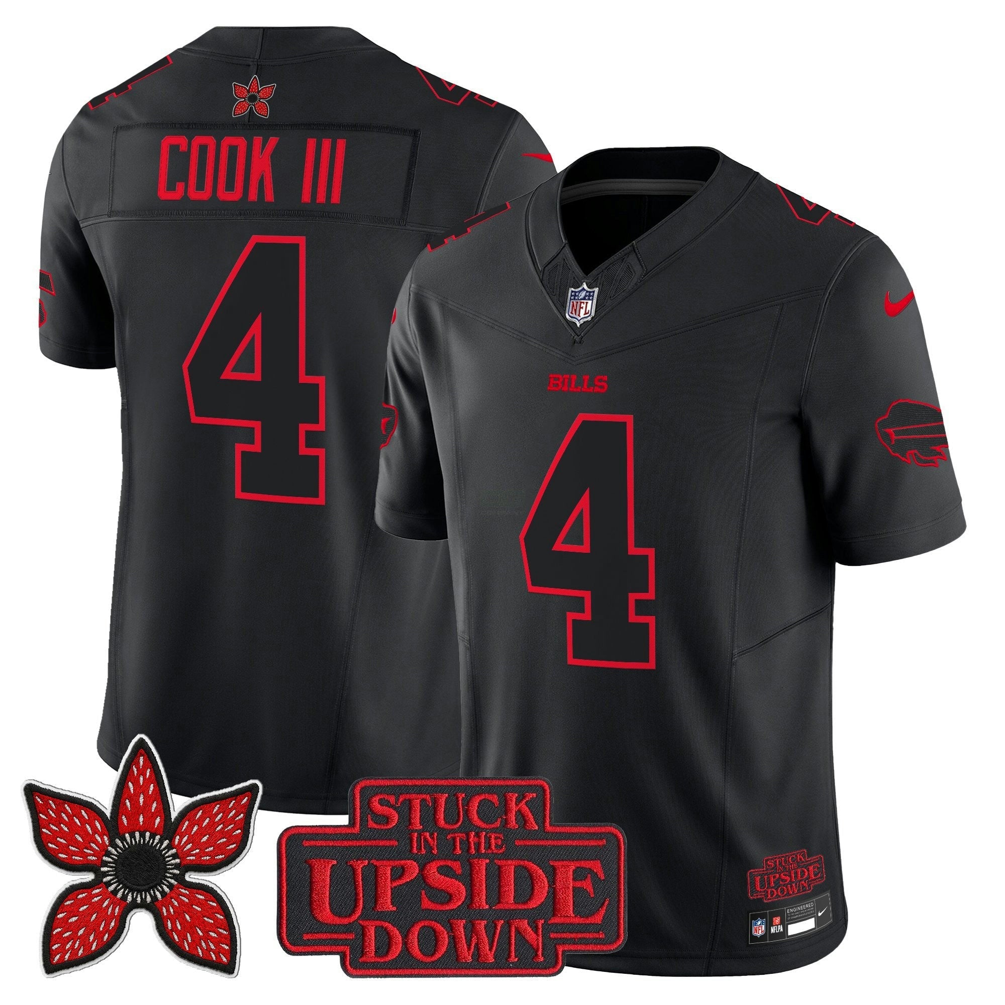 Camisa NFL Buffalo ‘Stranger Things Edition’ Vapor Limited Jersey