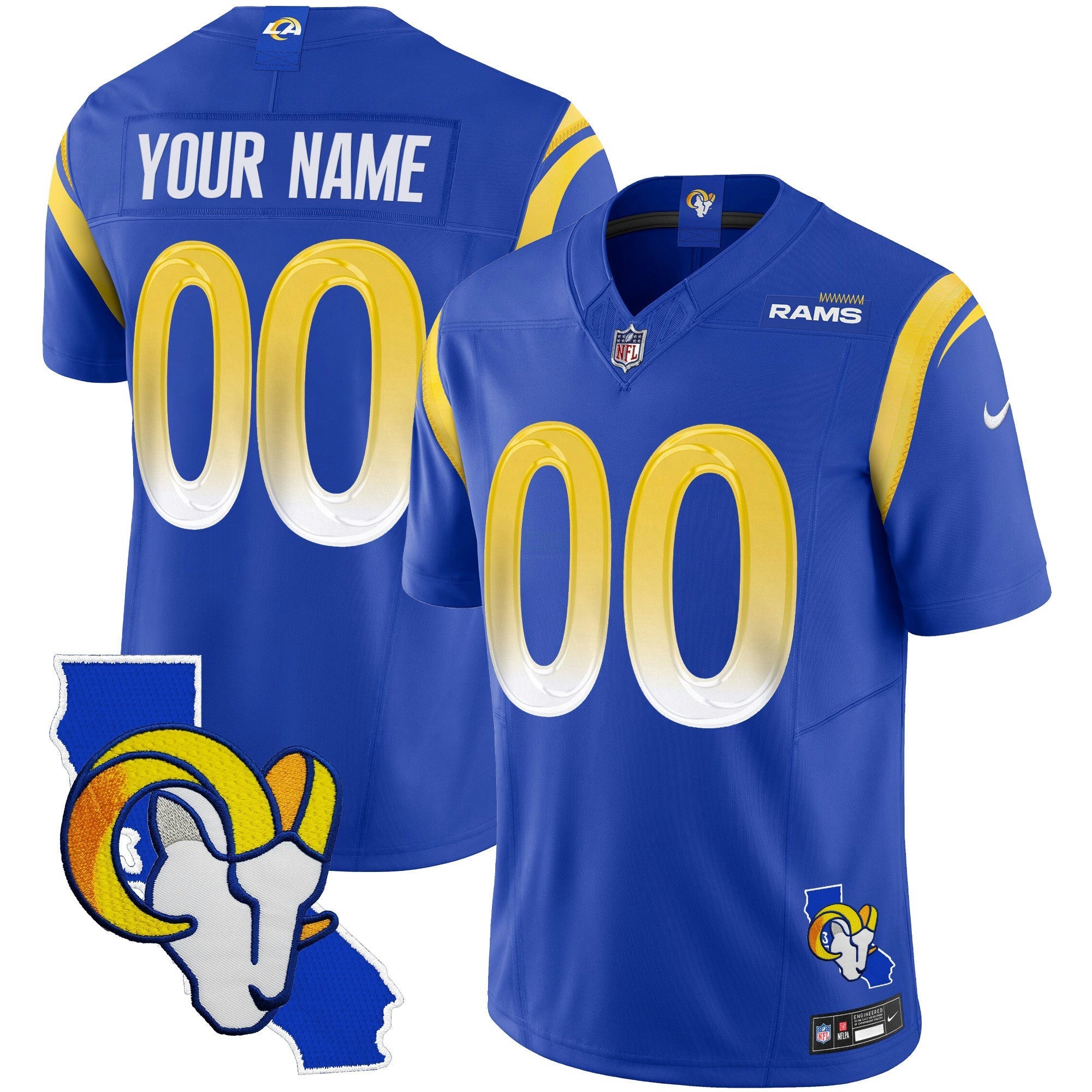 Camisa NFL California Patch Vapor Limited Jersey