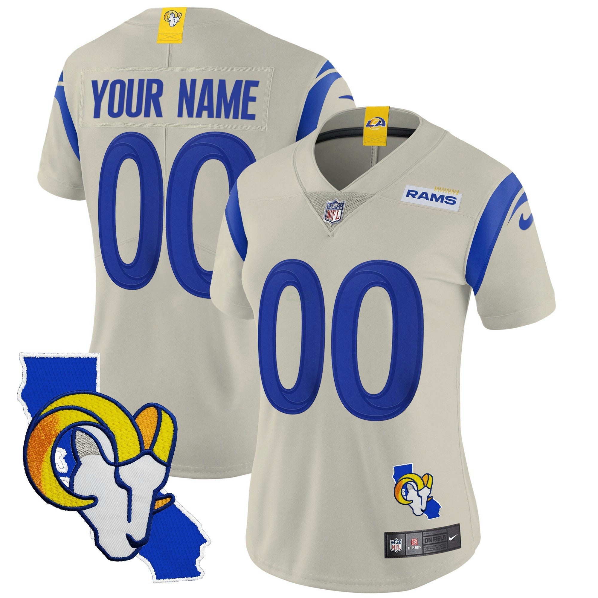 Camisa NFL California Patch Vapor Limited Jersey
