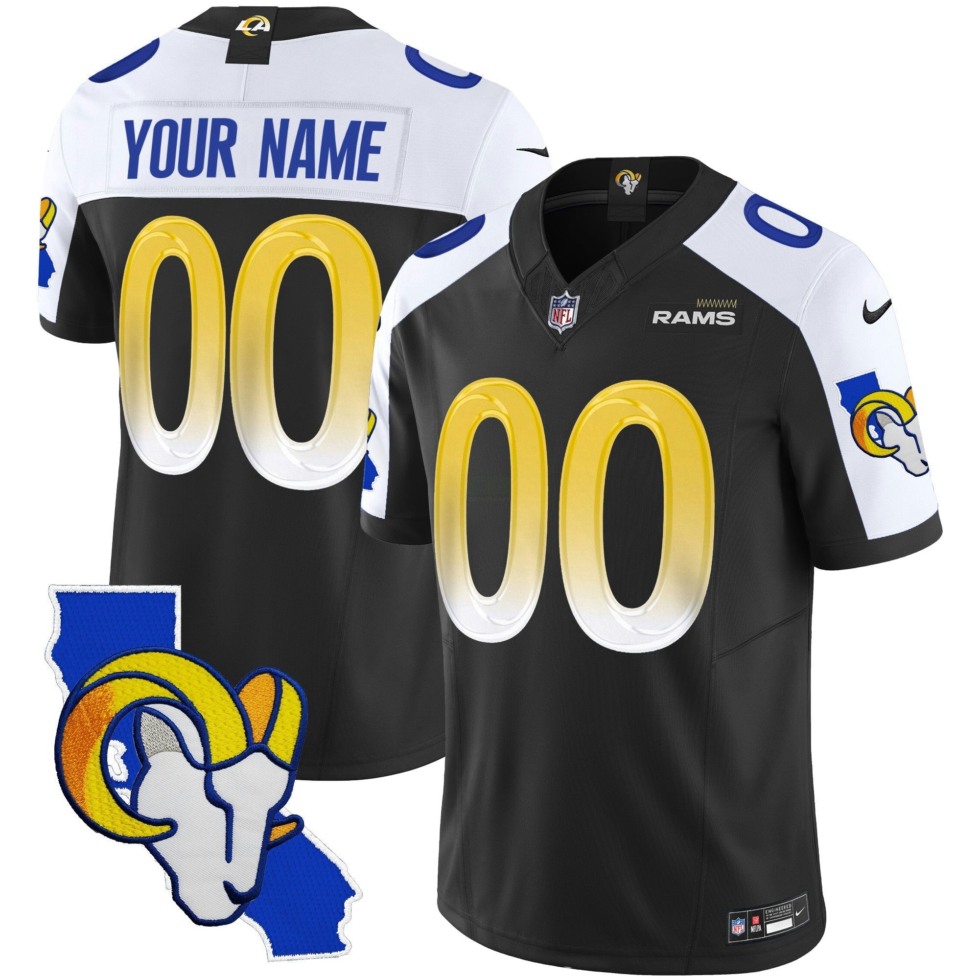 Camisa NFL California Patch Vapor Limited Jersey