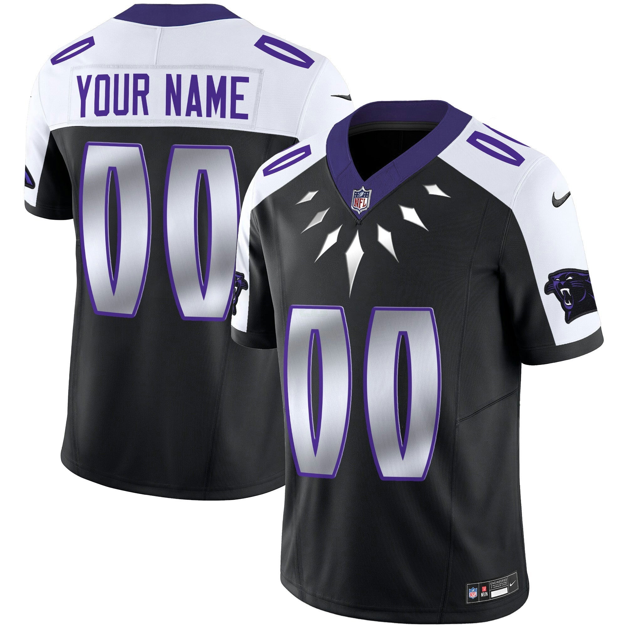 Camisa NFL Carolina Wakanda Vapor Limited Jersey