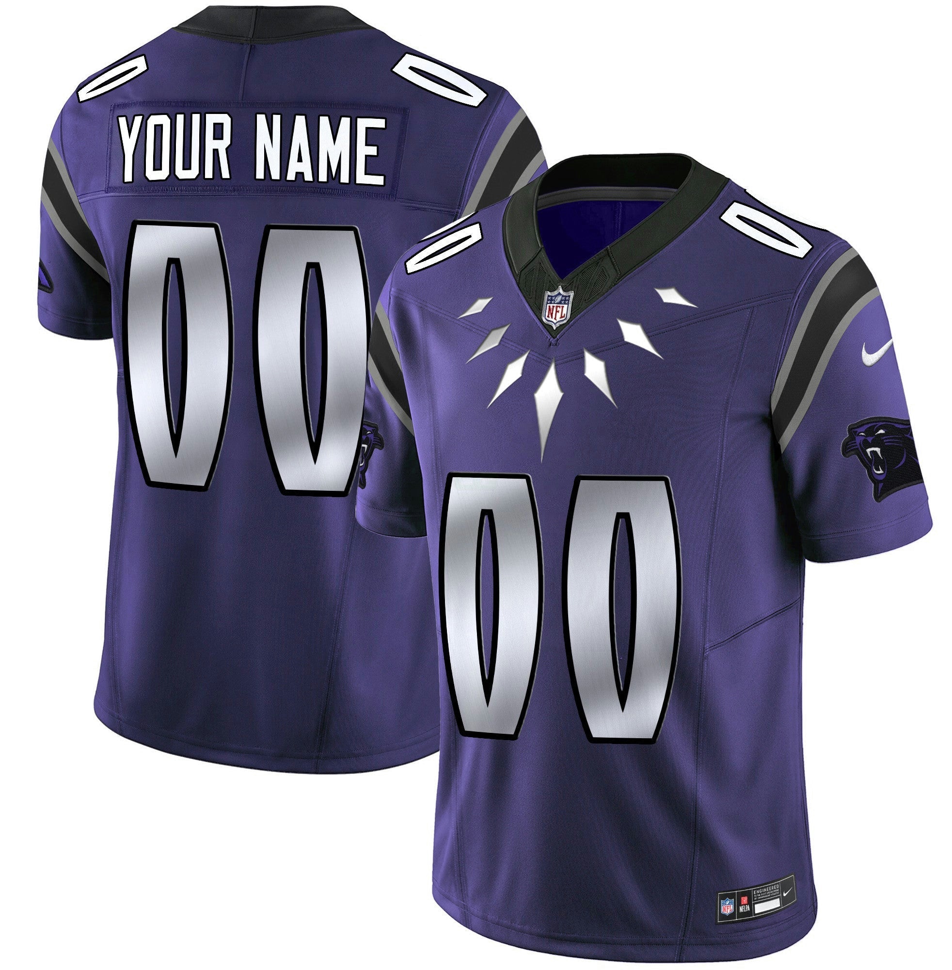 Camisa NFL Carolina Wakanda Vapor Limited Jersey