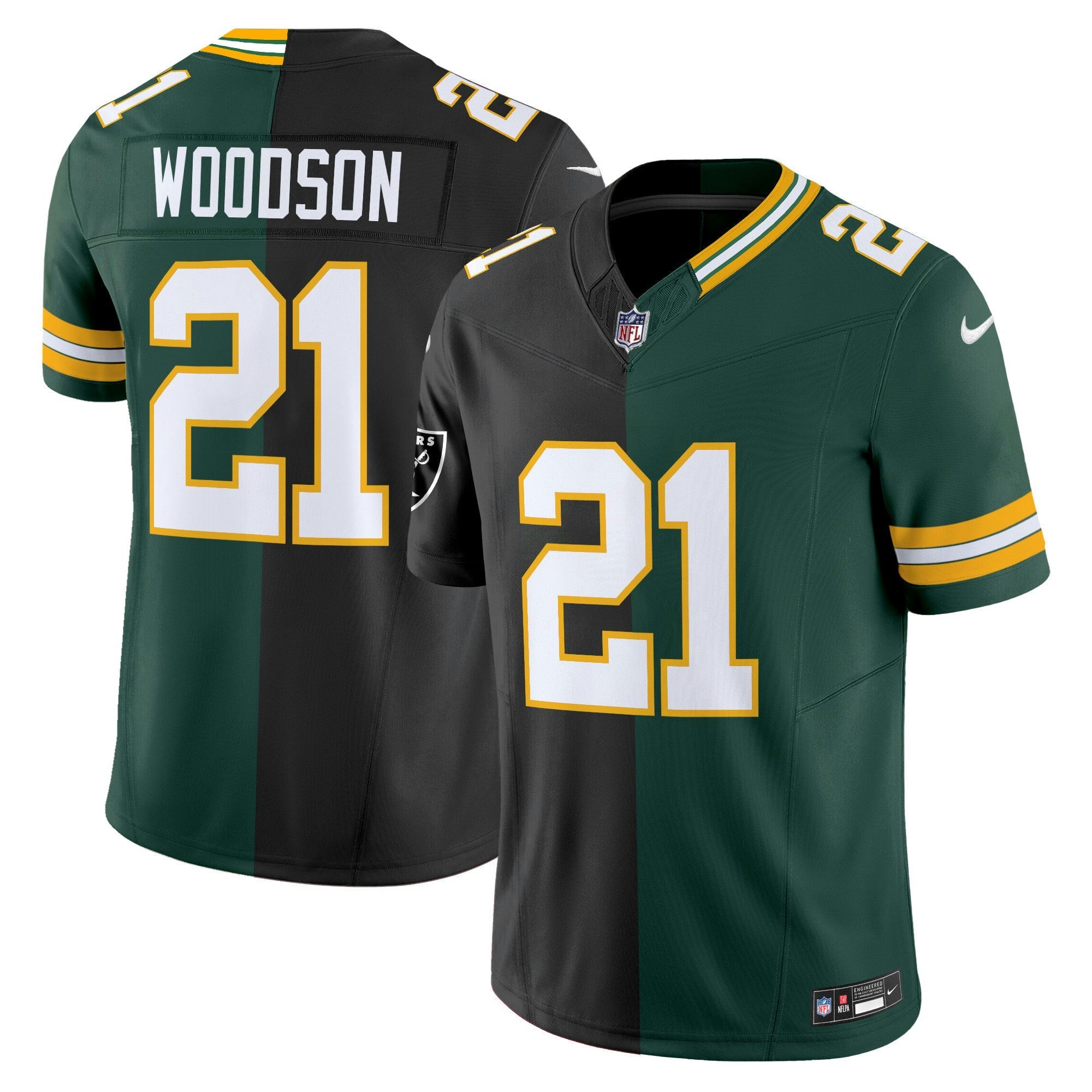 Camisa NFL Charles Woodson Split Vapor Limited Jersey - #21 Raiders