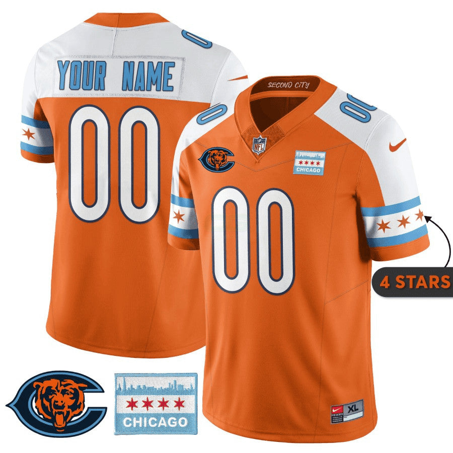 Camisa NFL Chicago City Edition Jersey – Chicago Flag