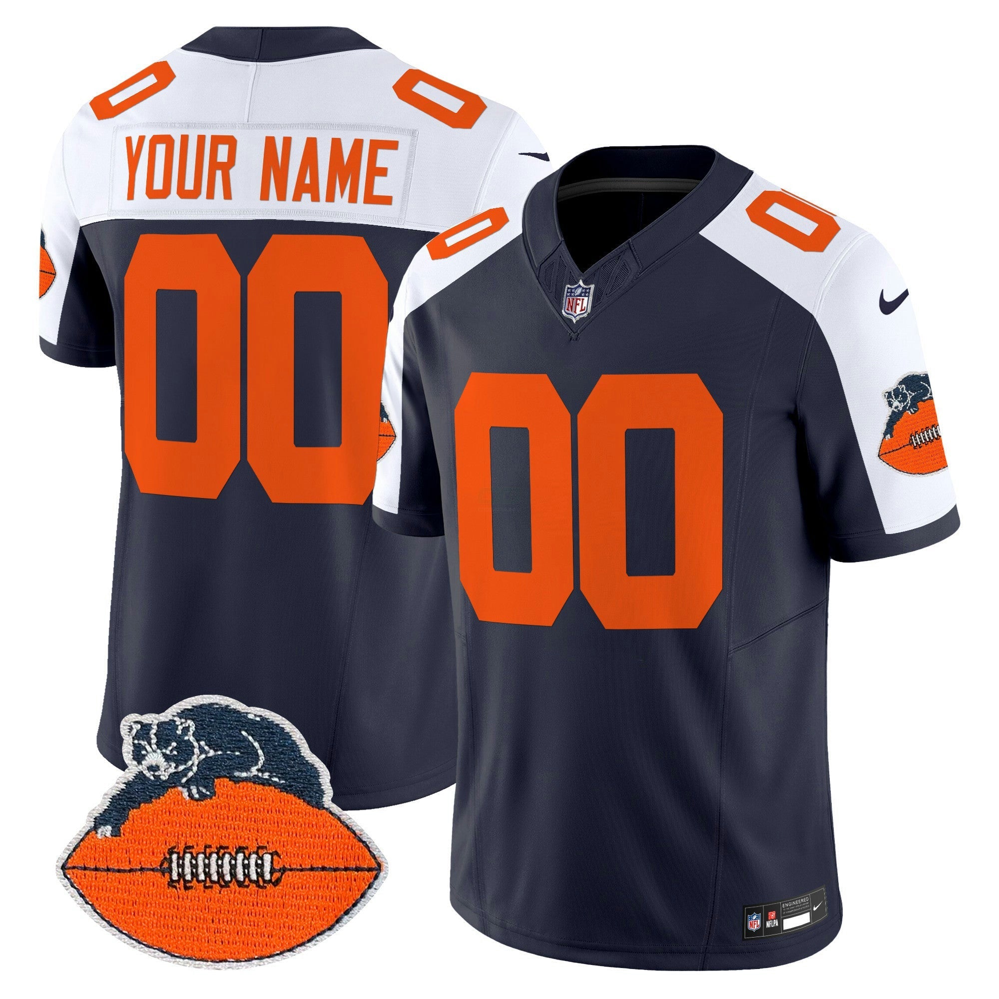 Camisa NFL Chicago Throwback Vapor Limited Jersey
