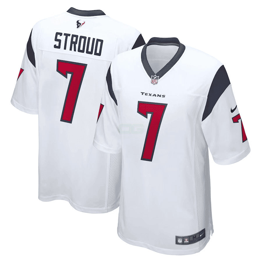 Camisa NFL CJ Stroud Houston Draft First Round Pick Game Jersey