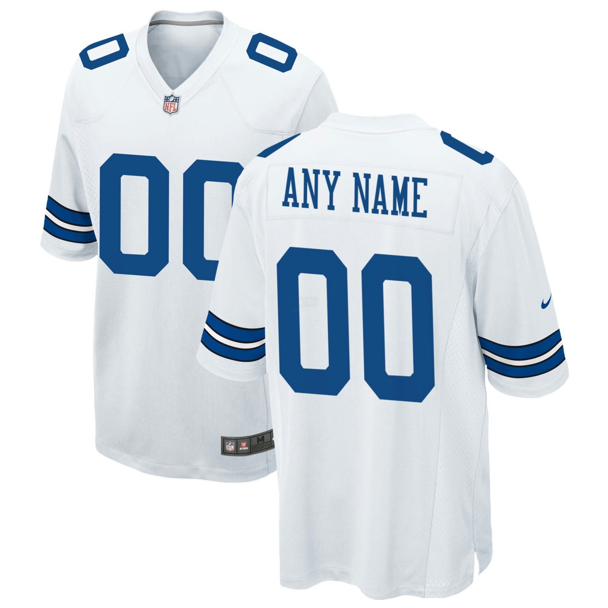 Camisa NFL Custom Name and Number Game – Stitched