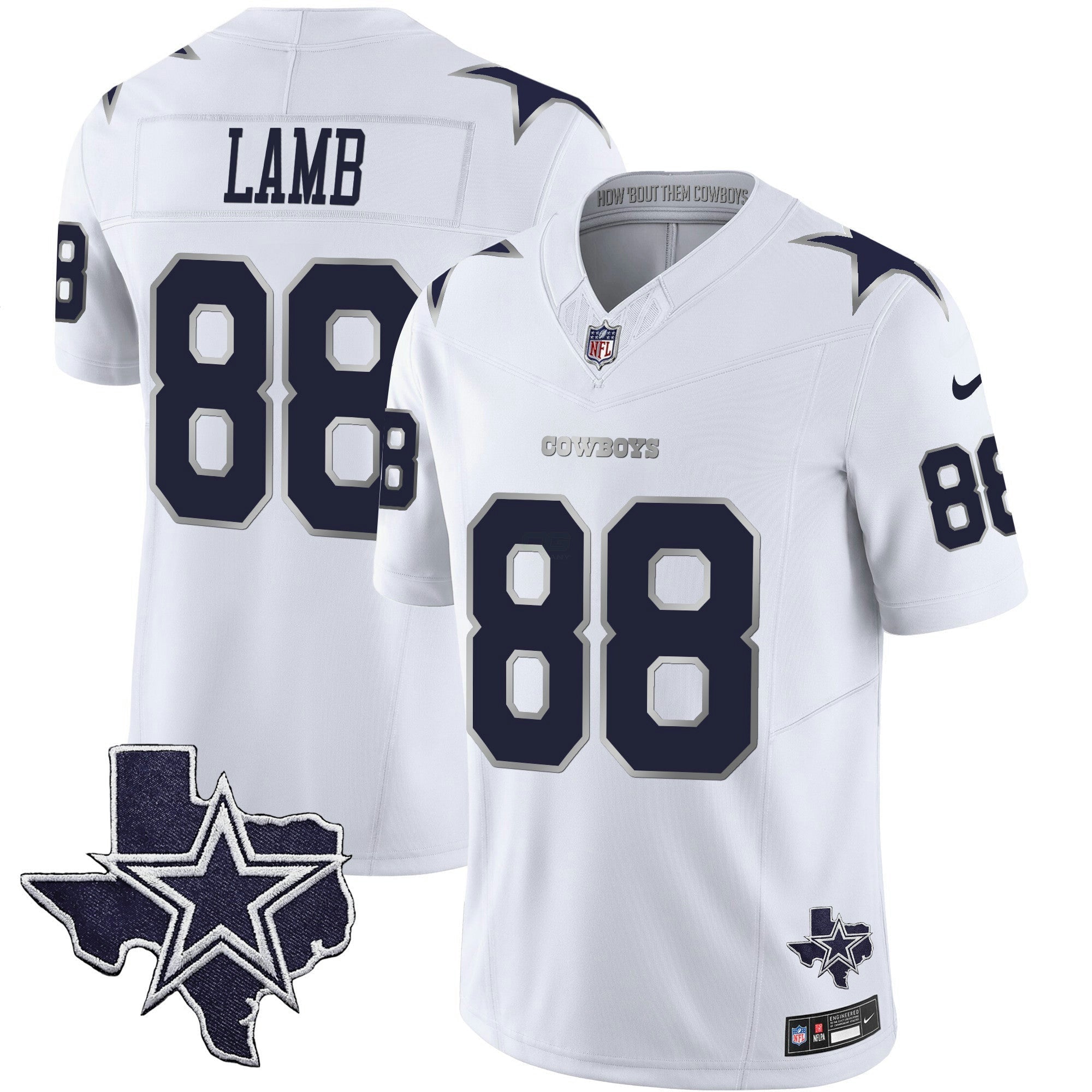 Camisa NFL Dallas 2024 Winter Warrior Vapor Limited Jersey