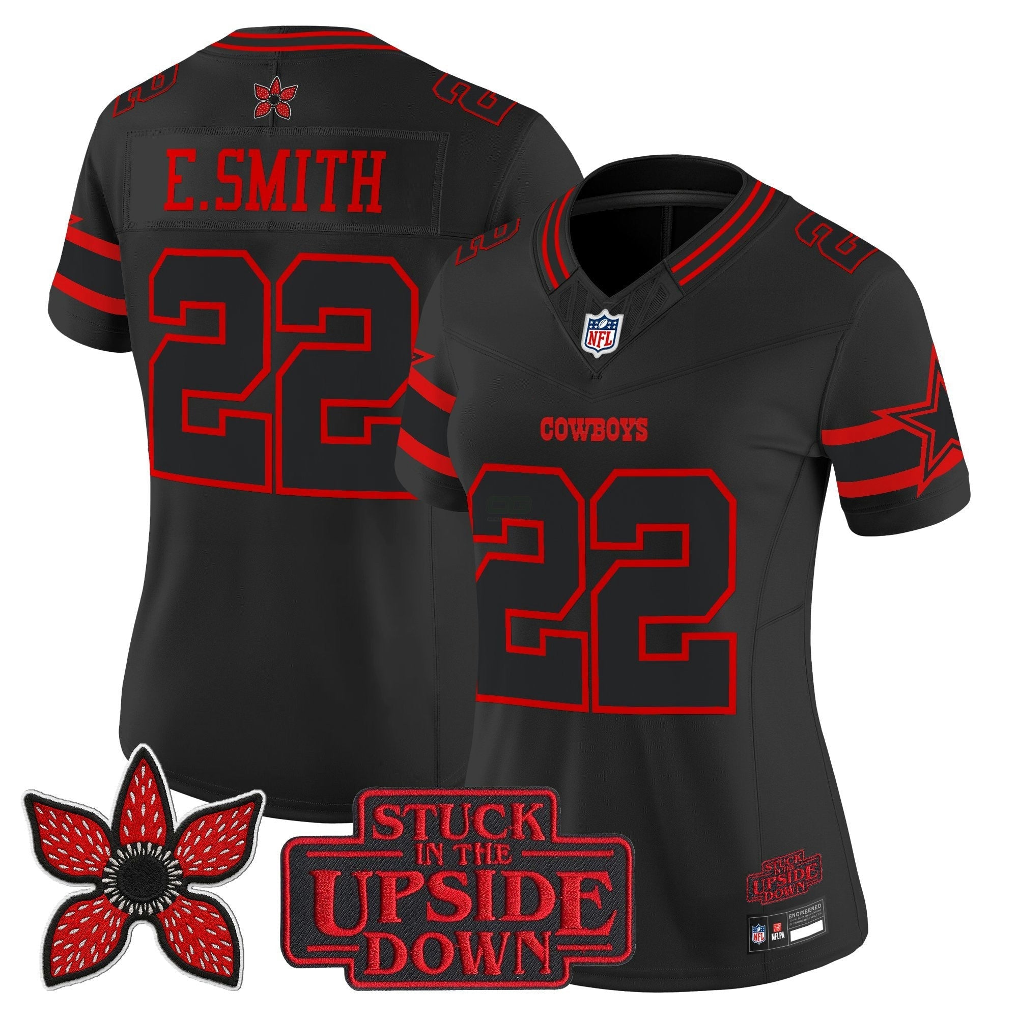 Camisa NFL Dallas ‘Stranger Things Edition’ Vapor Limited Jersey