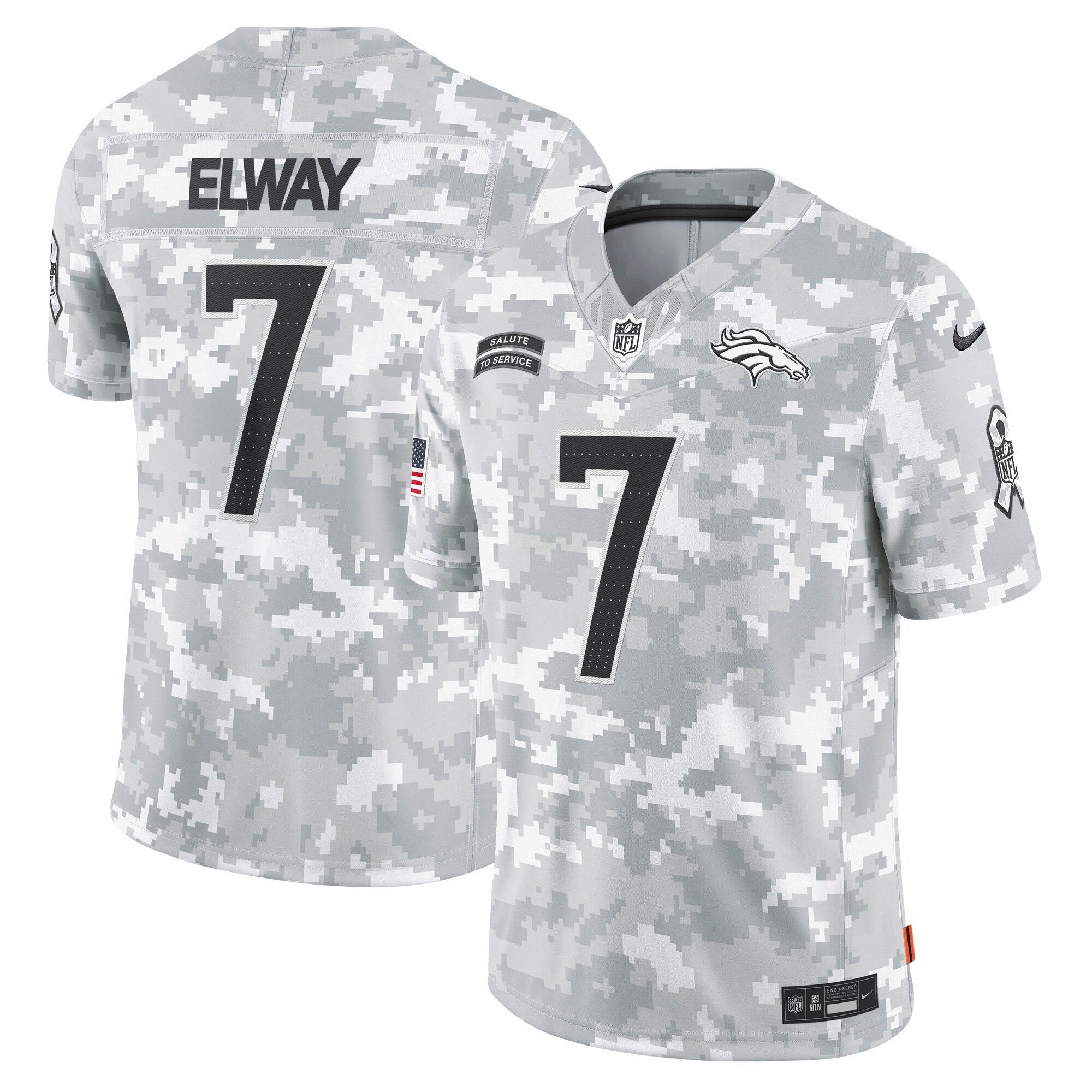 Camisa NFL Denver 2024 Salute to Service Vapor Limited Jersey – Arctic Camo