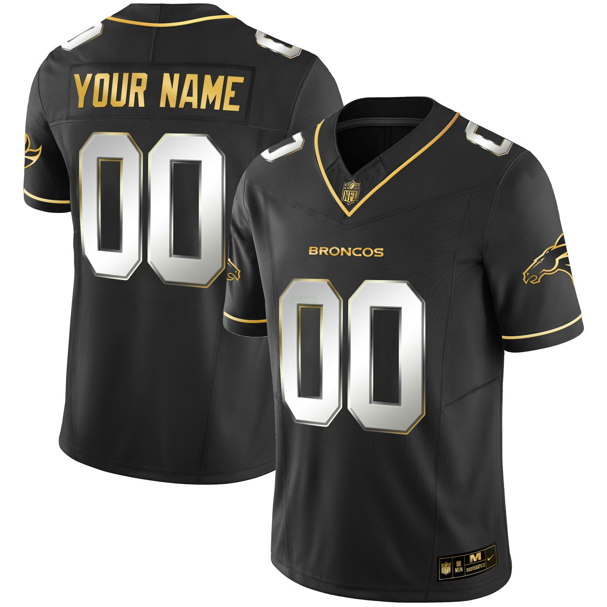 Camisa NFL Denver Gold Vapor Limited Jersey