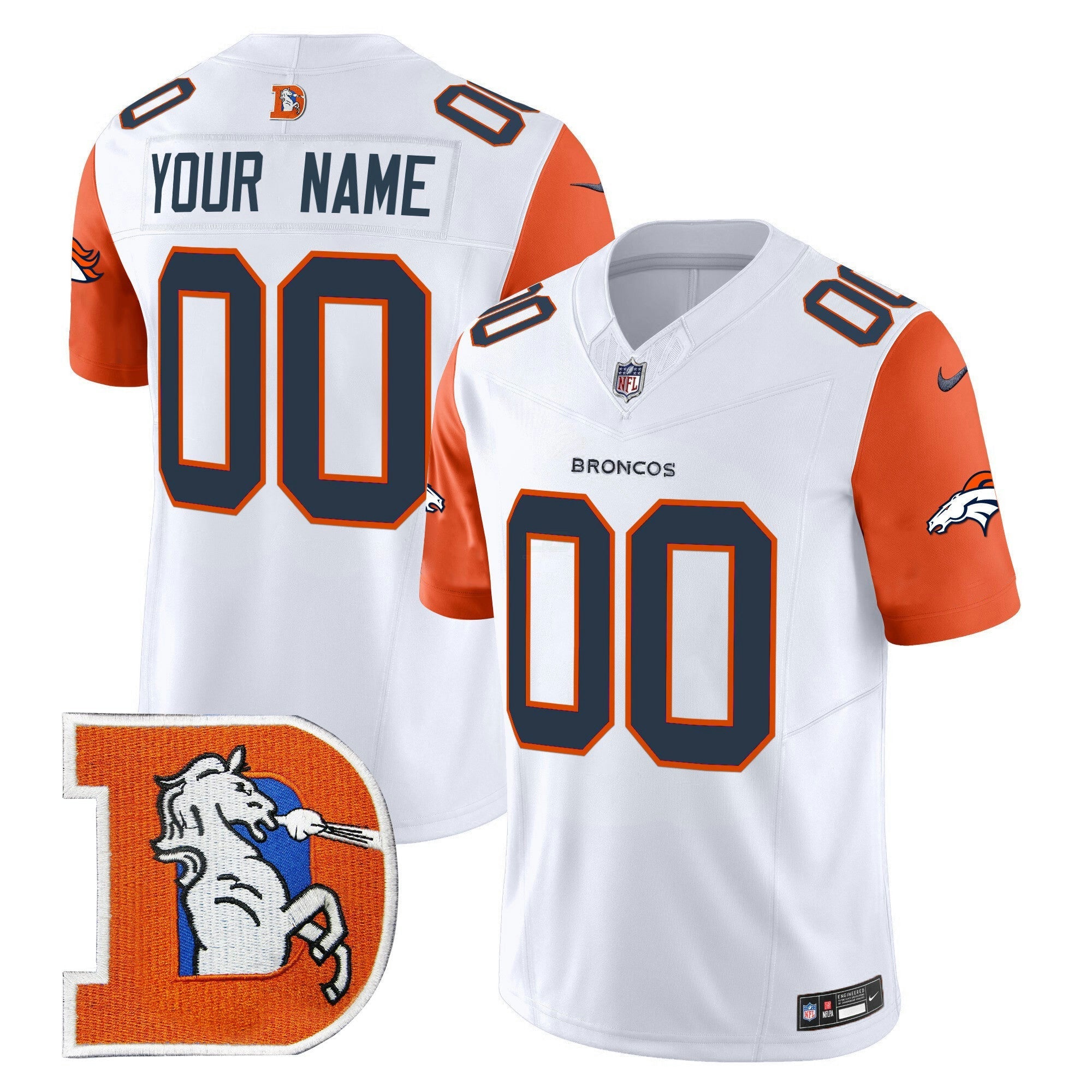 Camisa NFL Denver Throwback Vapor Limited Jersey V2