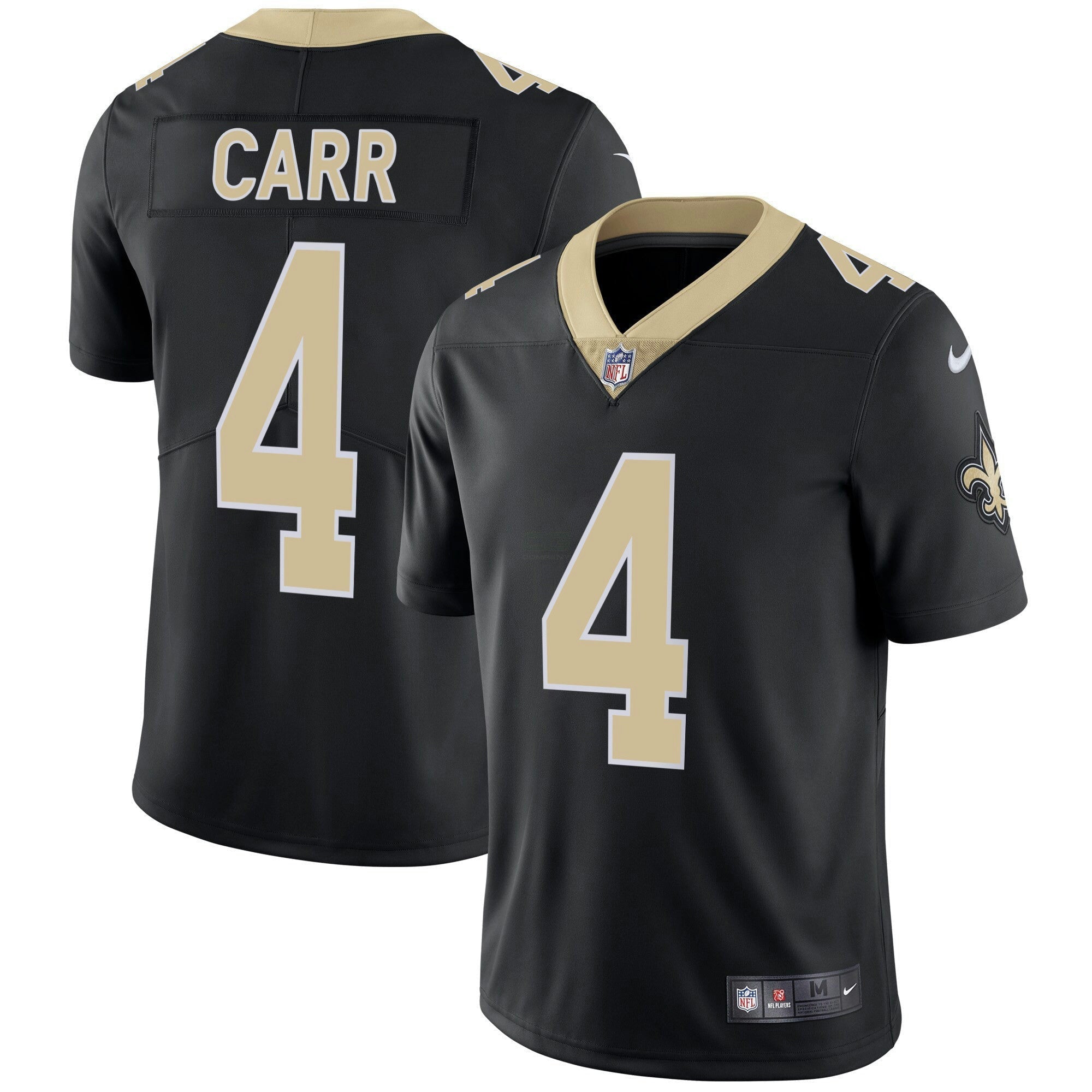 Camisa NFL Derek Carr New Orleans Jersey