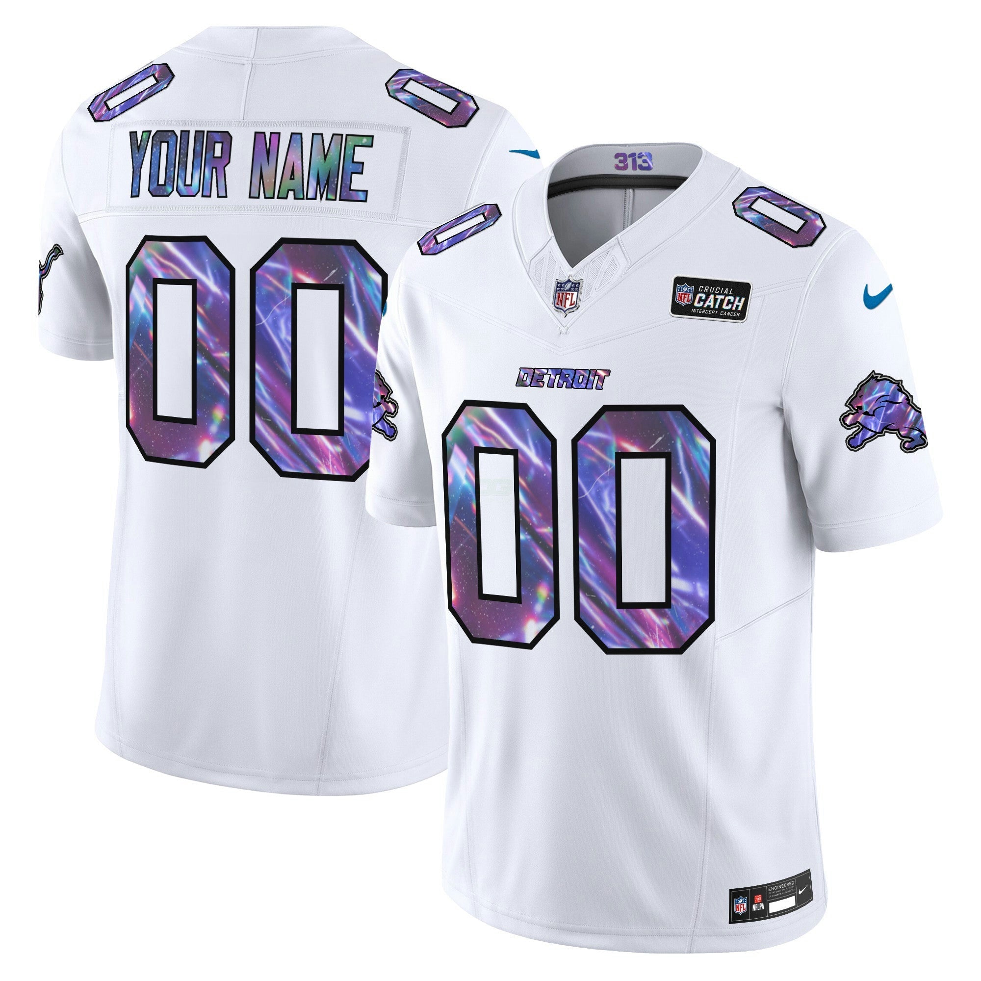 Camisa NFL Detroit 2024 Crucial Catch Vapor Limited Jersey