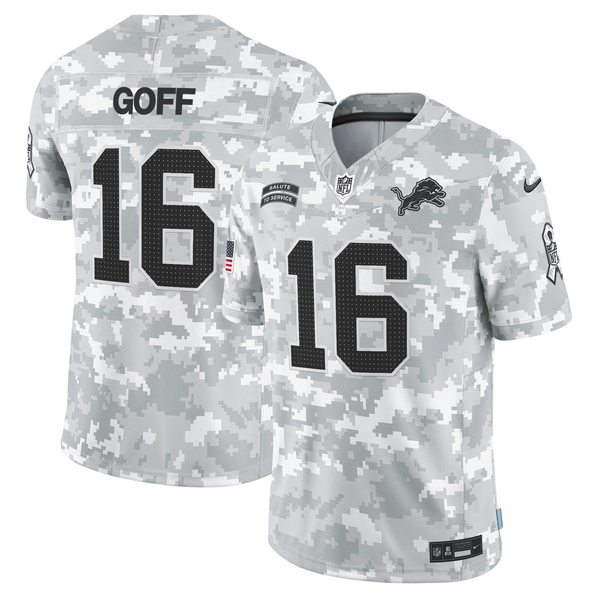 Camisa NFL Detroit 2024 Salute to Service Vapor Limited Jersey – Arctic Camo